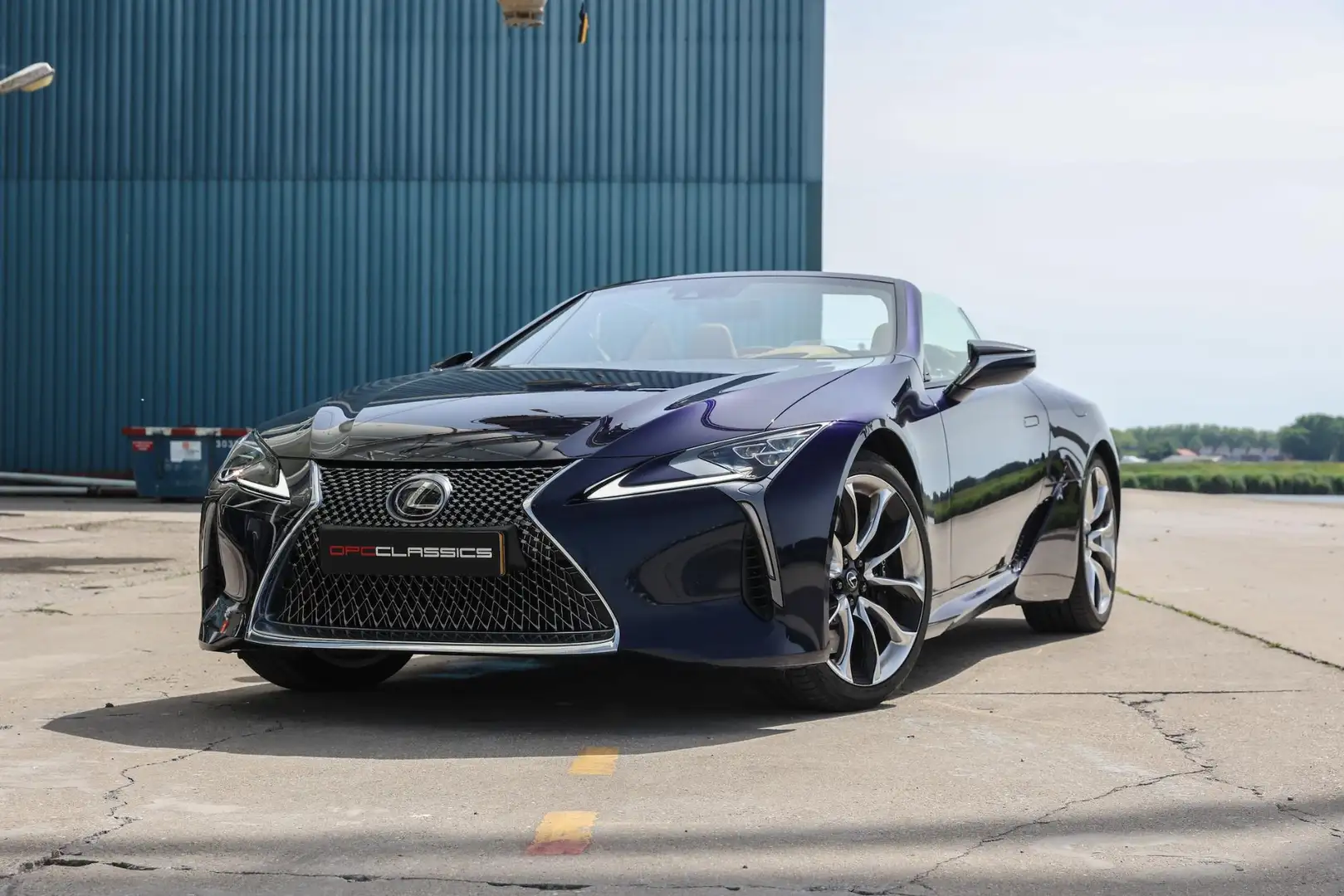 Lexus LC 500 Convertible Blau - 2