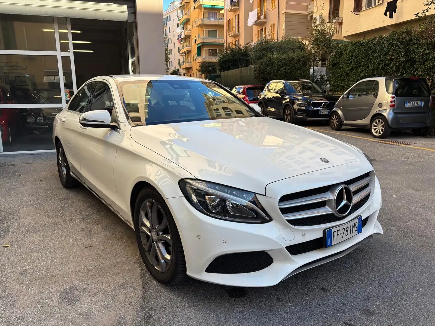 Mercedes-Benz C 220 Classe C-W205 2014 Berlina d (bt) Bianco - 2