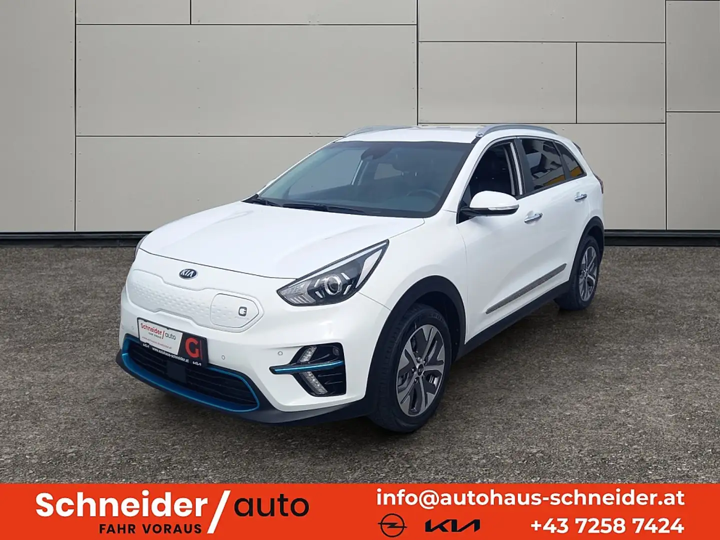 Kia e-Niro Niro EV 64kWh long Range Silber Aut. Weiß - 1