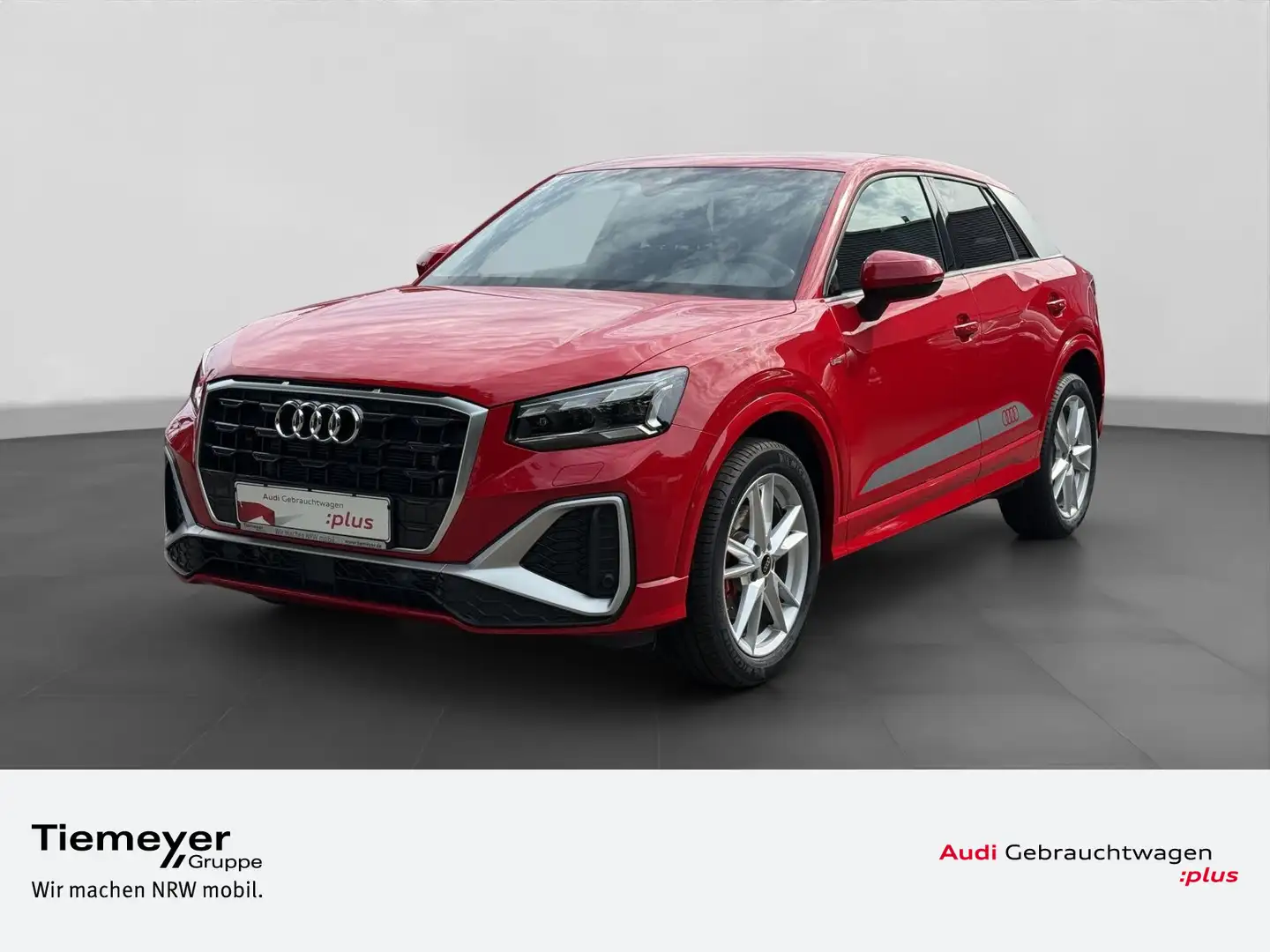 Audi Q2 35 TFSI 2x S LINE LM18 FEINNAPPA AHK MATRIX N Rot - 1
