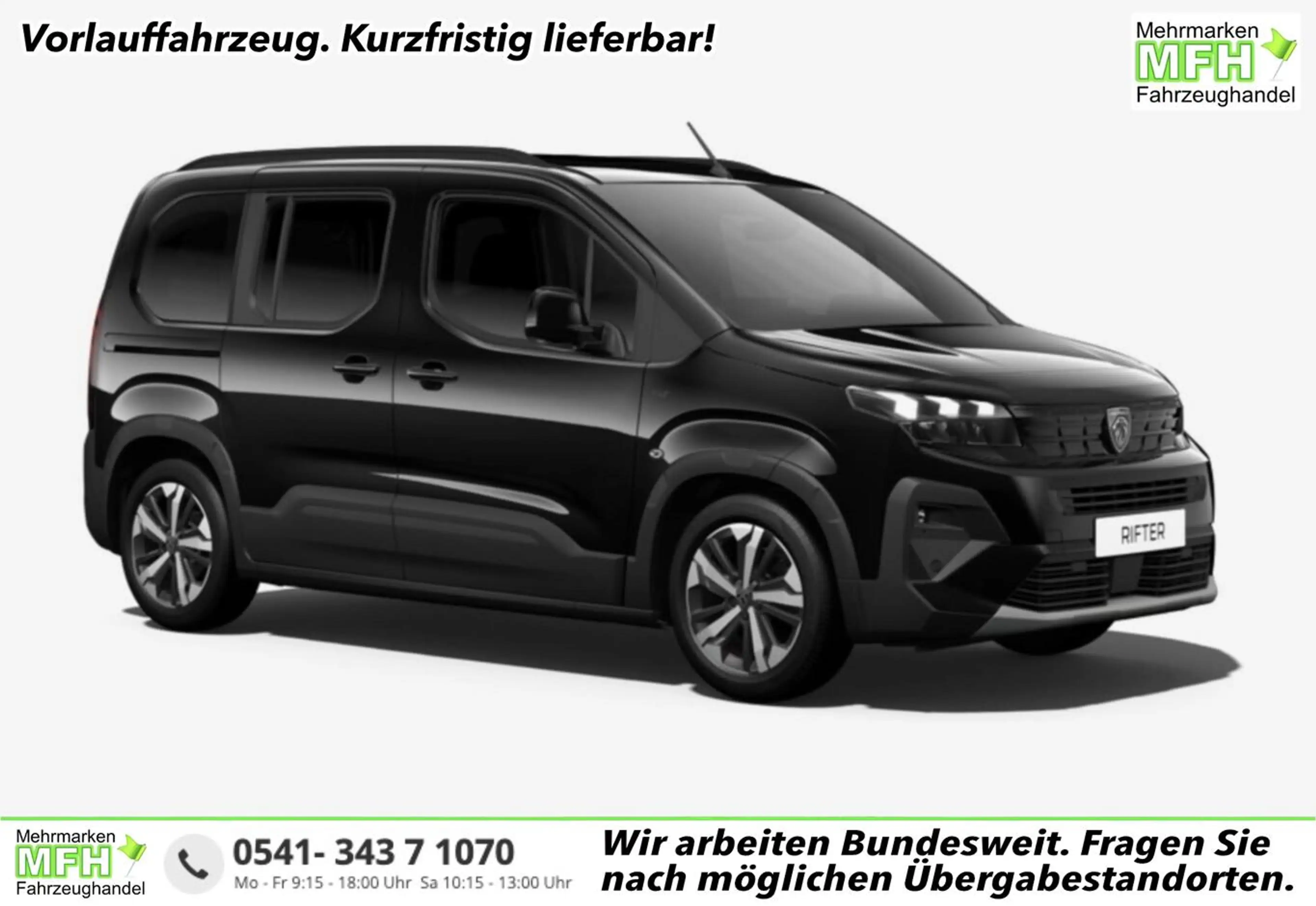 Peugeot Rifter GT M1 AT Pano SHZ Connect+P Techno+P ACC 96 kW ...