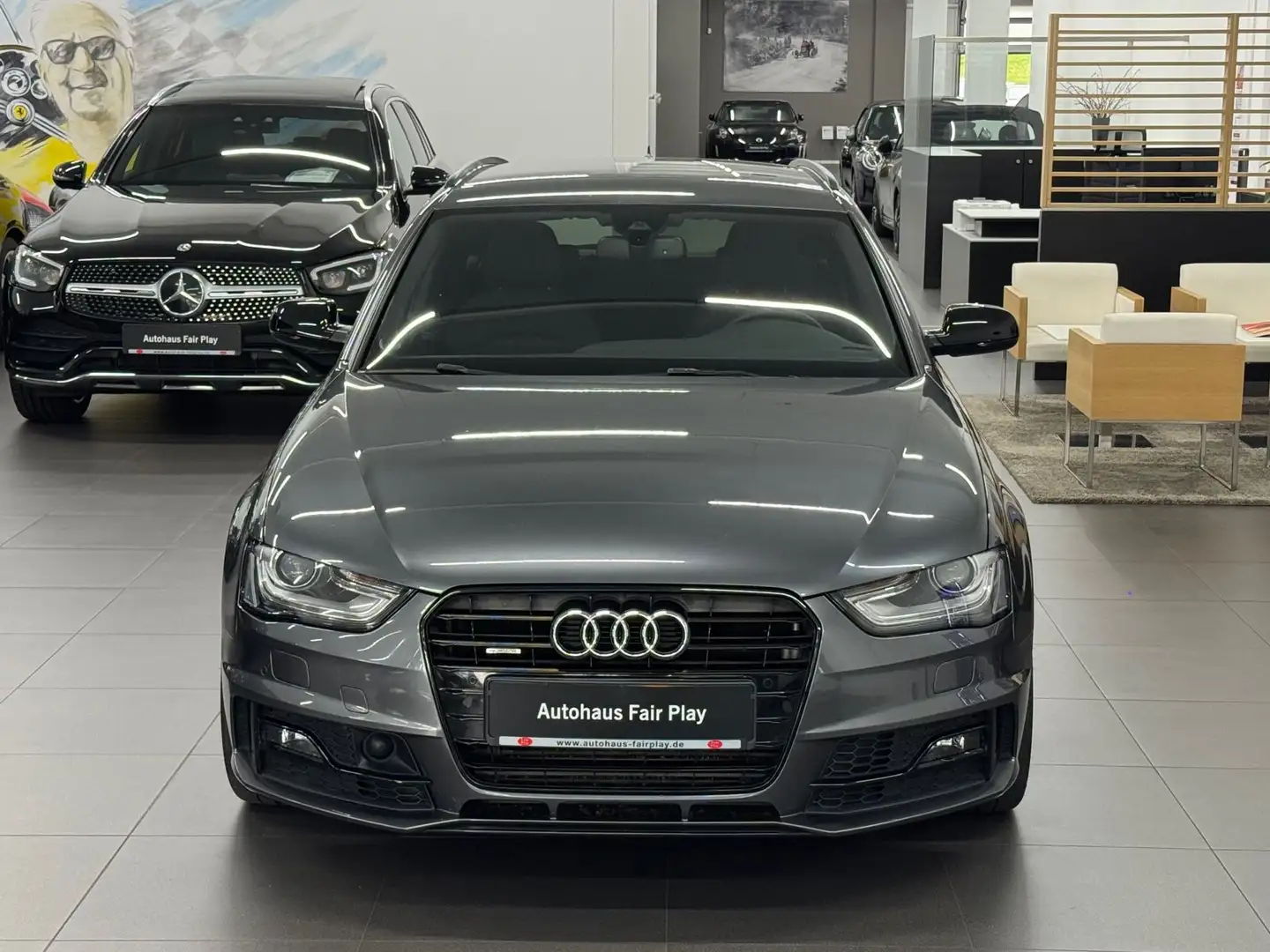 Audi A4 Avant S Line quattro XENON/NAVI/U-FREI/TOP! Grau - 2