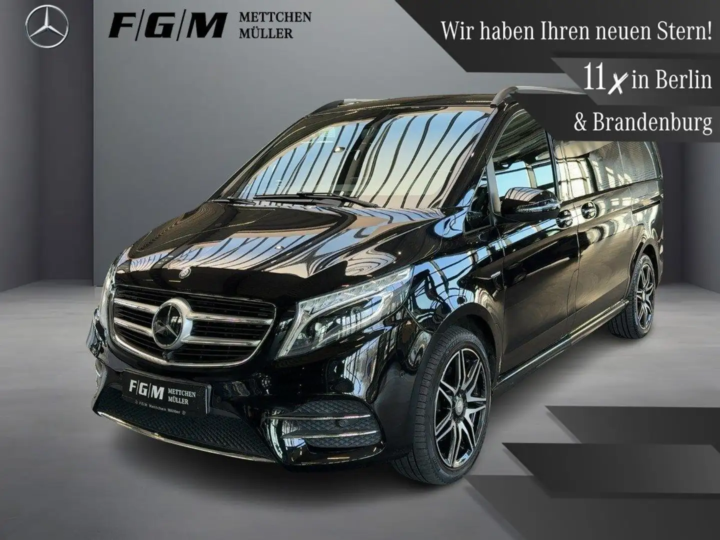 Mercedes-Benz V 250 d AVANTGARDE EDITION Lang Burm|TWA|360|AHK Schwarz - 1