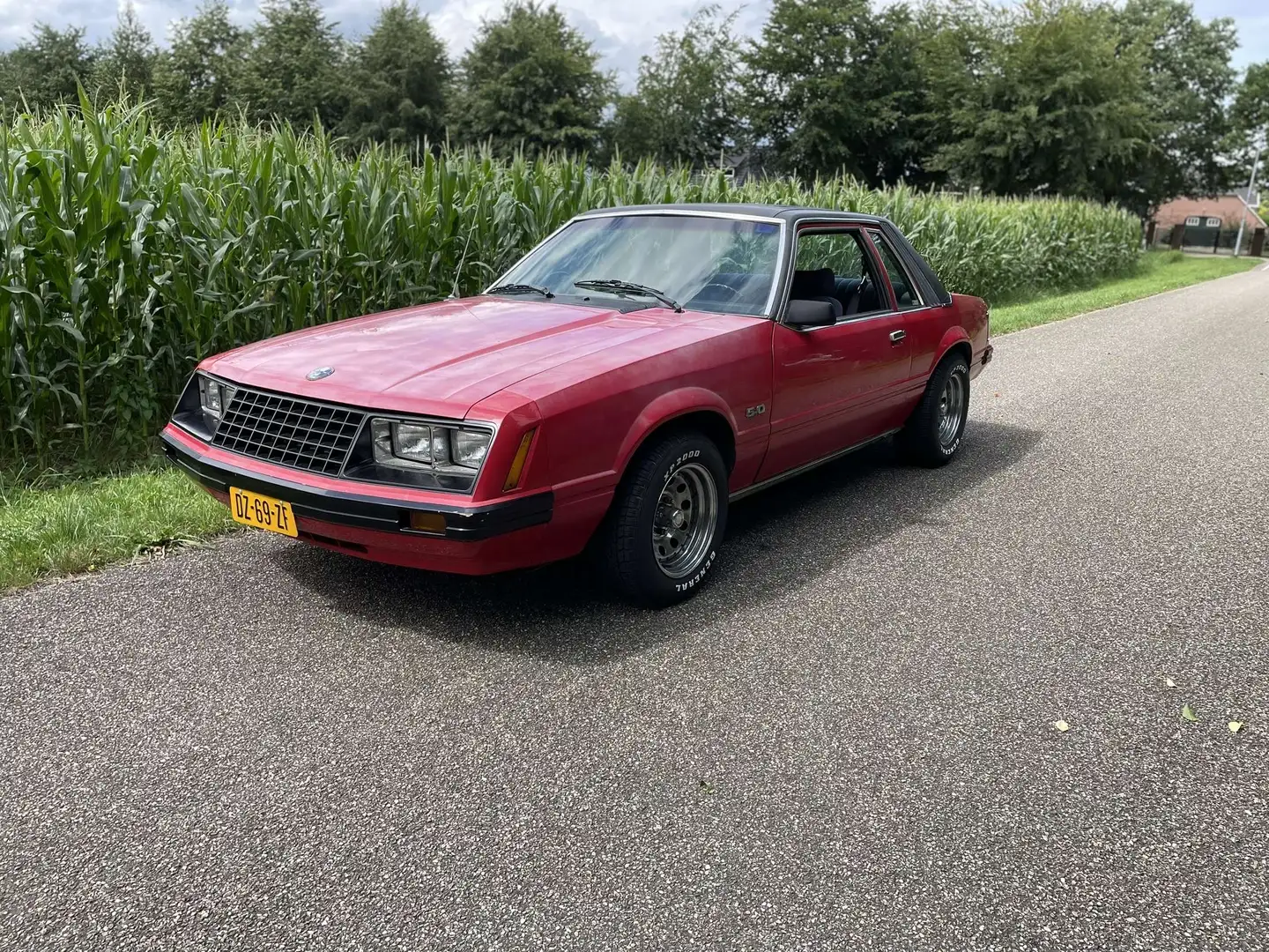 Ford Mustang 5.0 V8 AUT Rood - 1