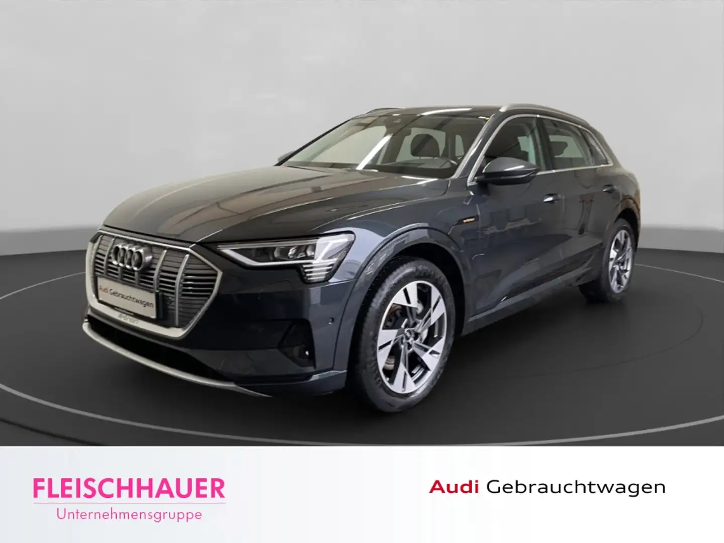 Audi e-tron advanced 55 quattro ACC Pano Leder Matrix LED Grau - 1
