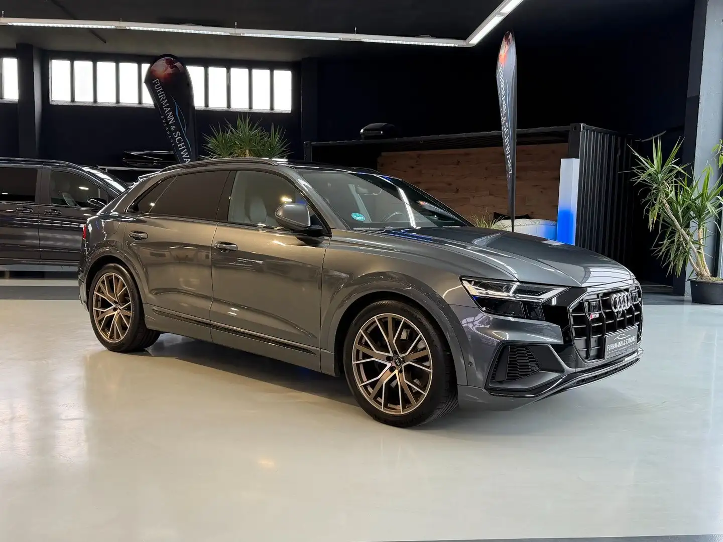 Audi SQ8 133t€ UPE PANO Adapt.-AIR AHK HeadUp Standh. Grau - 2