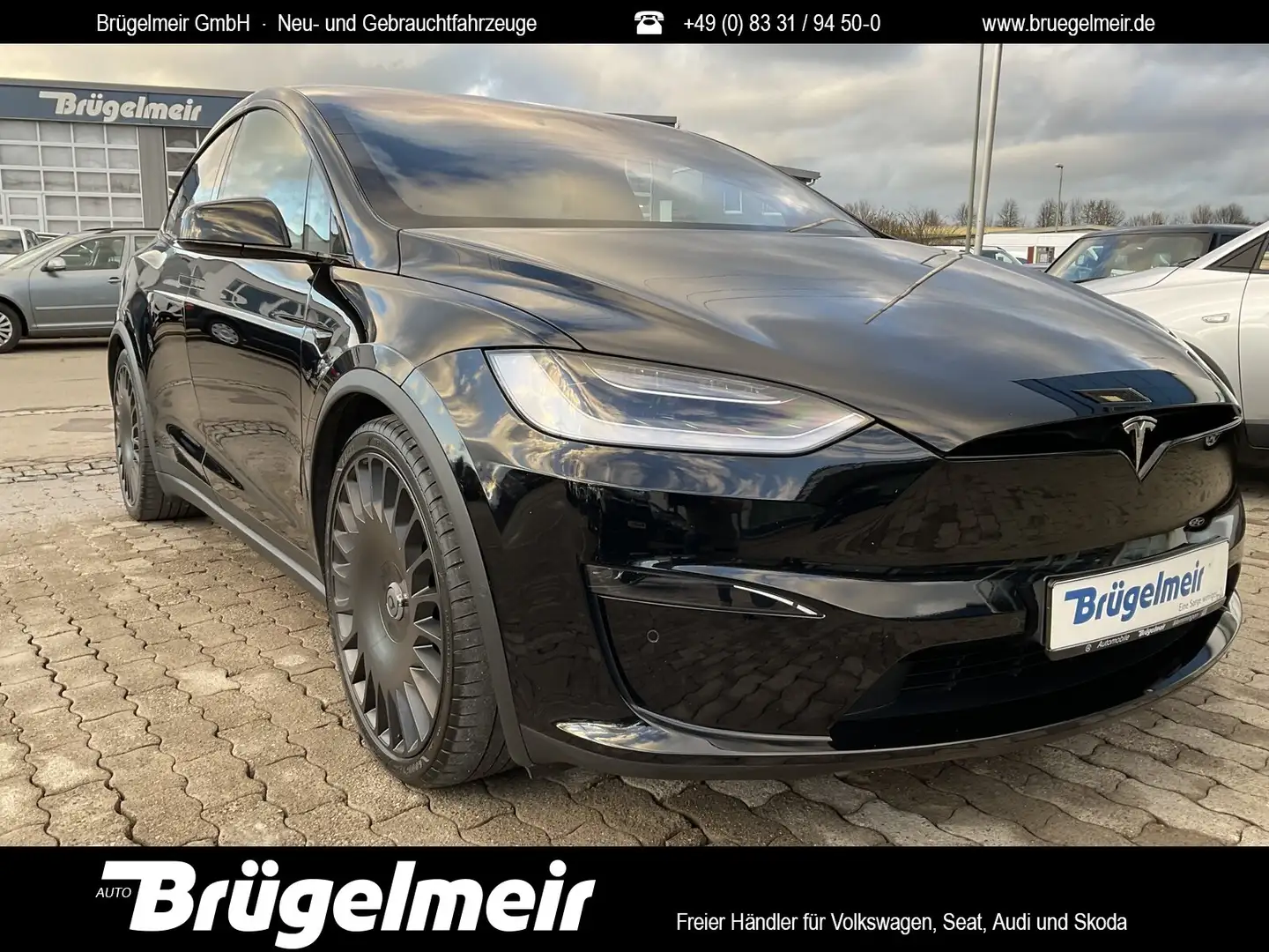 Tesla Model X Model X Tri-Motor Plaid AWD 250kW SC+AHK+22''+WR Negro - 1