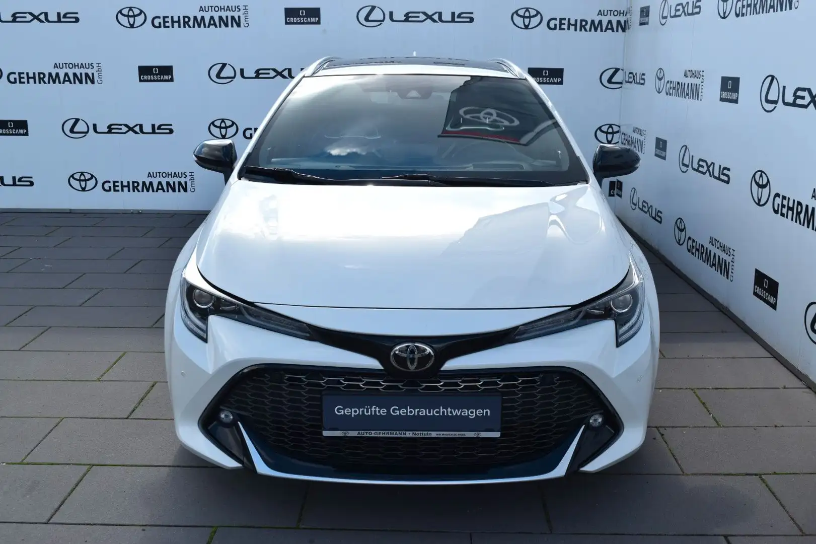 Toyota Corolla Touring Sports Hybrid GR Sport *Glasdach Weiß - 2