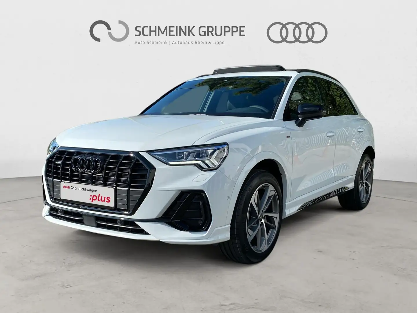Audi Q3 S line 40 TFSI 2x S line quattro Matrix Pano Weiß - 2