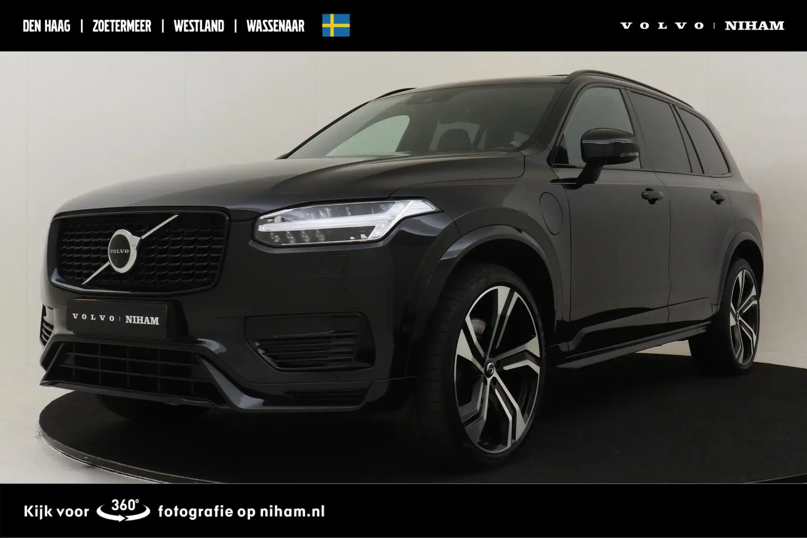 Volvo XC90 T8 RECHARGE AWD R-DESIGN *FULL OPTIONS!* -PANO.DAK Noir - 1