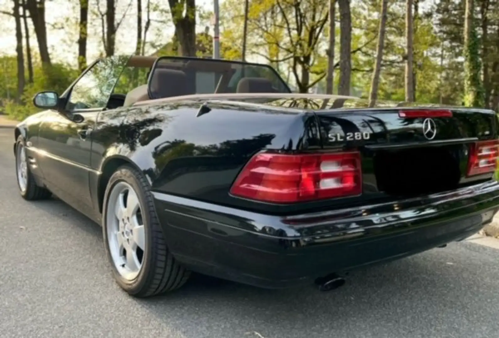 Mercedes-Benz SL 280 SL 280 Spezial Edition Чорний - 2
