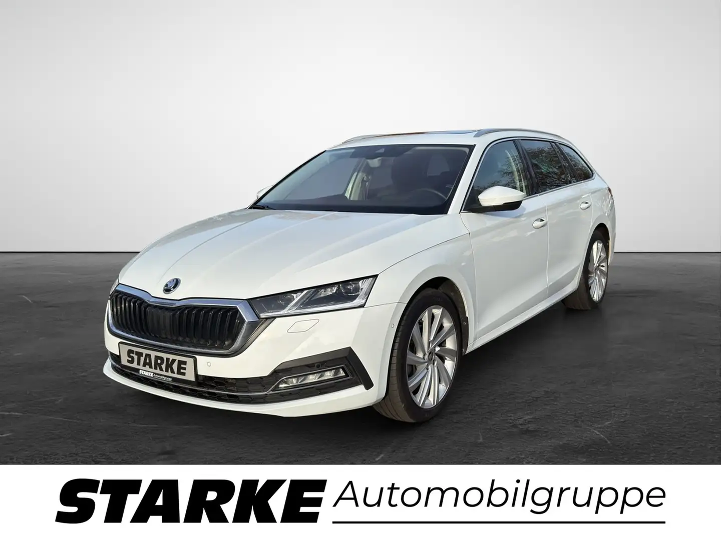 Skoda Octavia Combi 2.0 TDI DSG Style Weiß - 2
