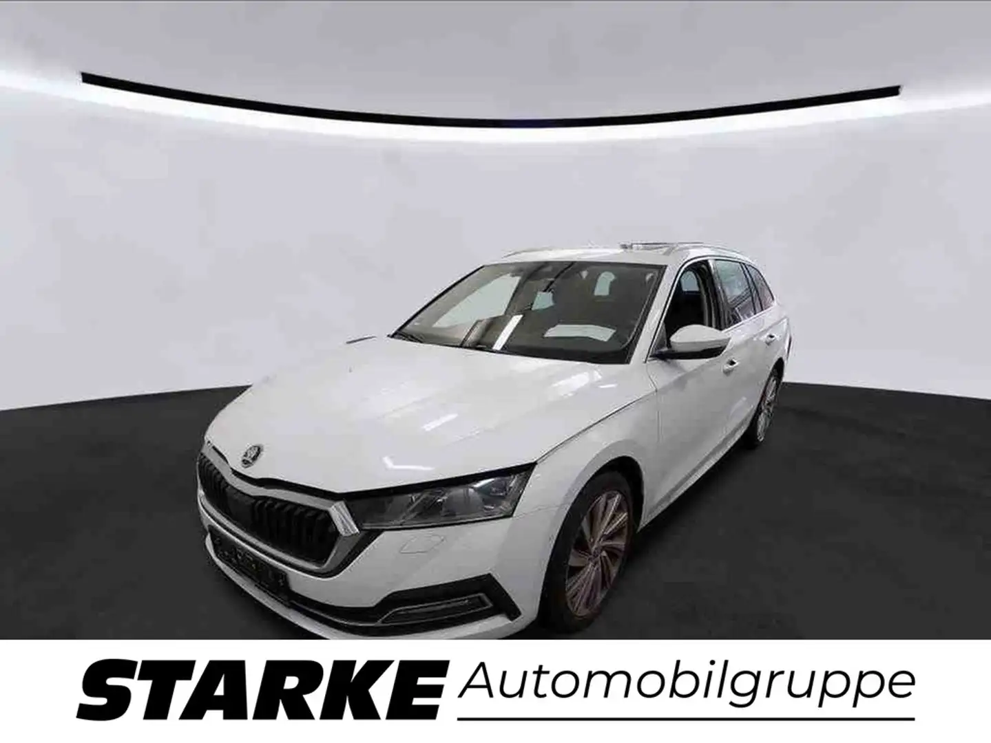 Skoda Octavia Combi 2.0 TDI DSG Style Weiß - 1