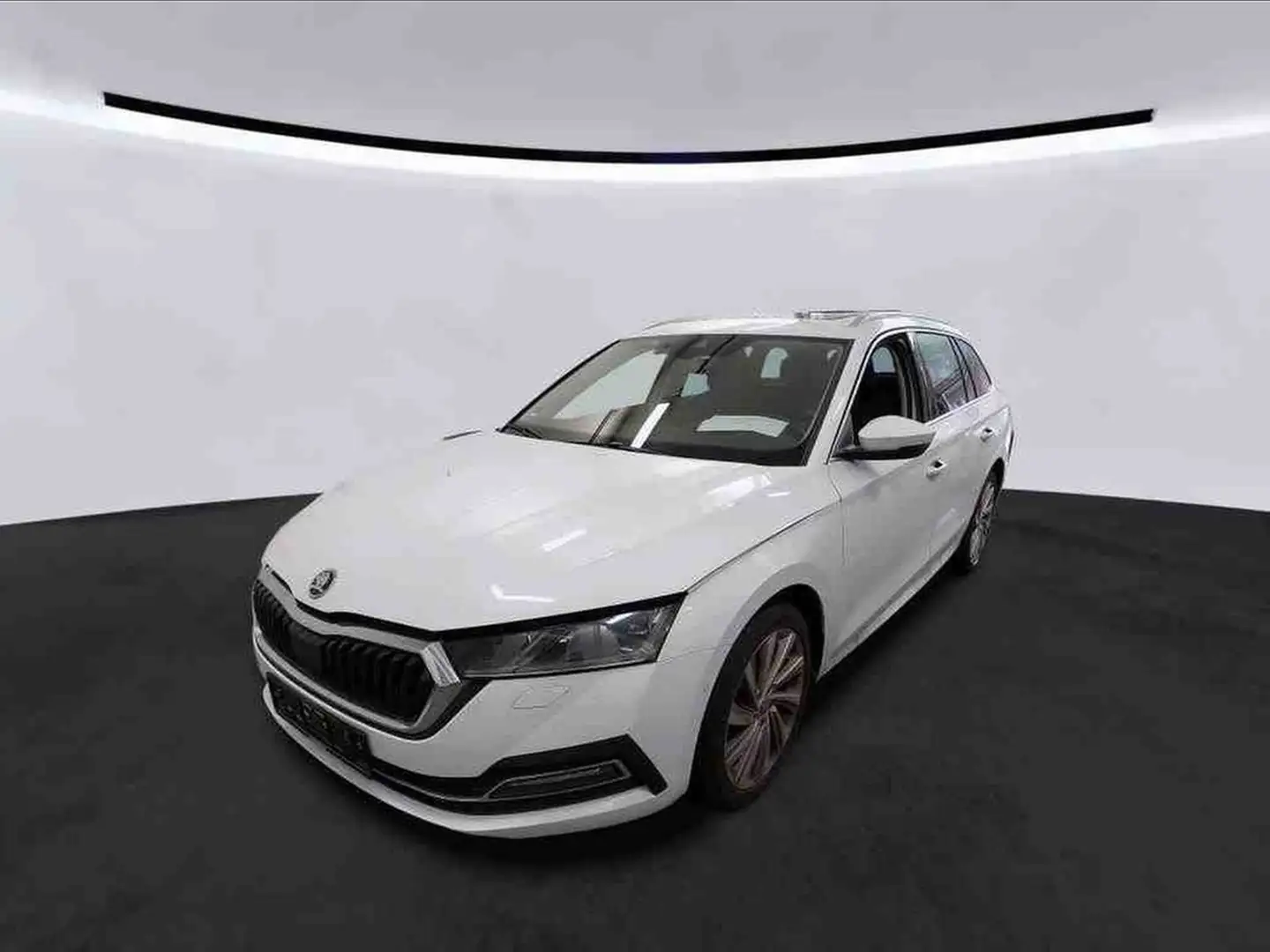 Skoda Octavia Combi 2.0 TDI DSG Style Weiß - 2