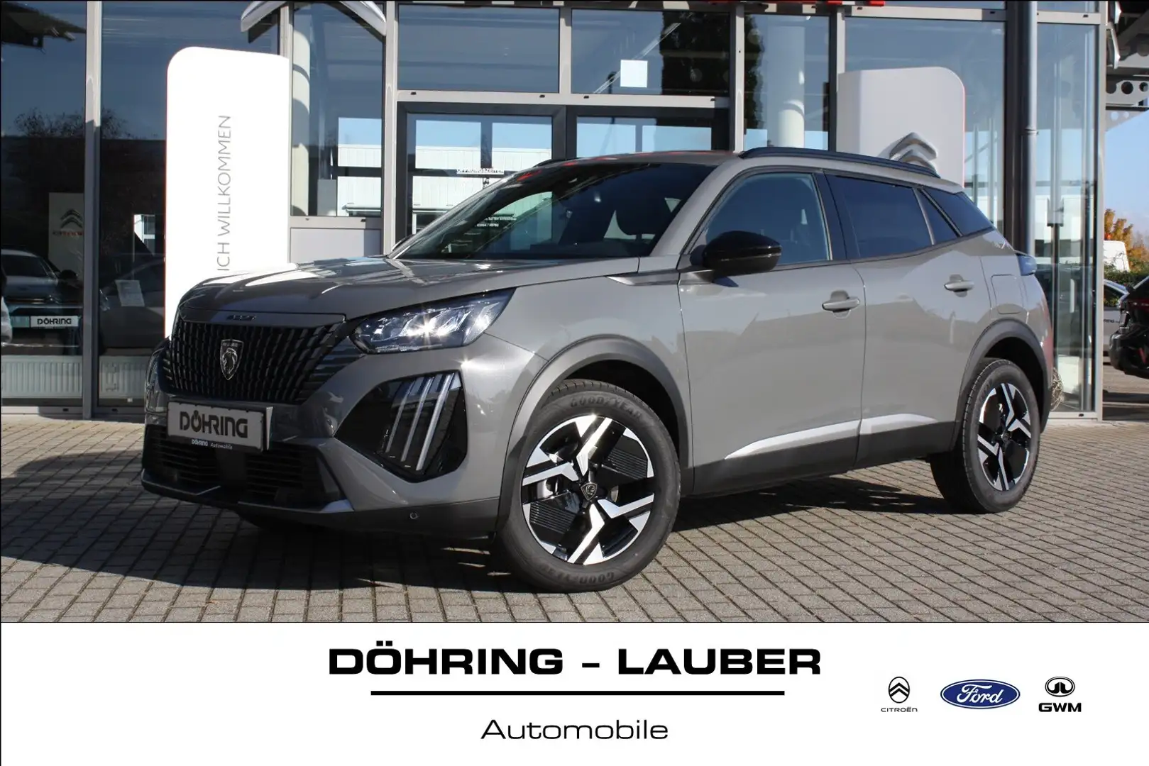 Peugeot 2008 2008 PT100 Allure**DAB, PDC, Klimaautom. Grau - 1