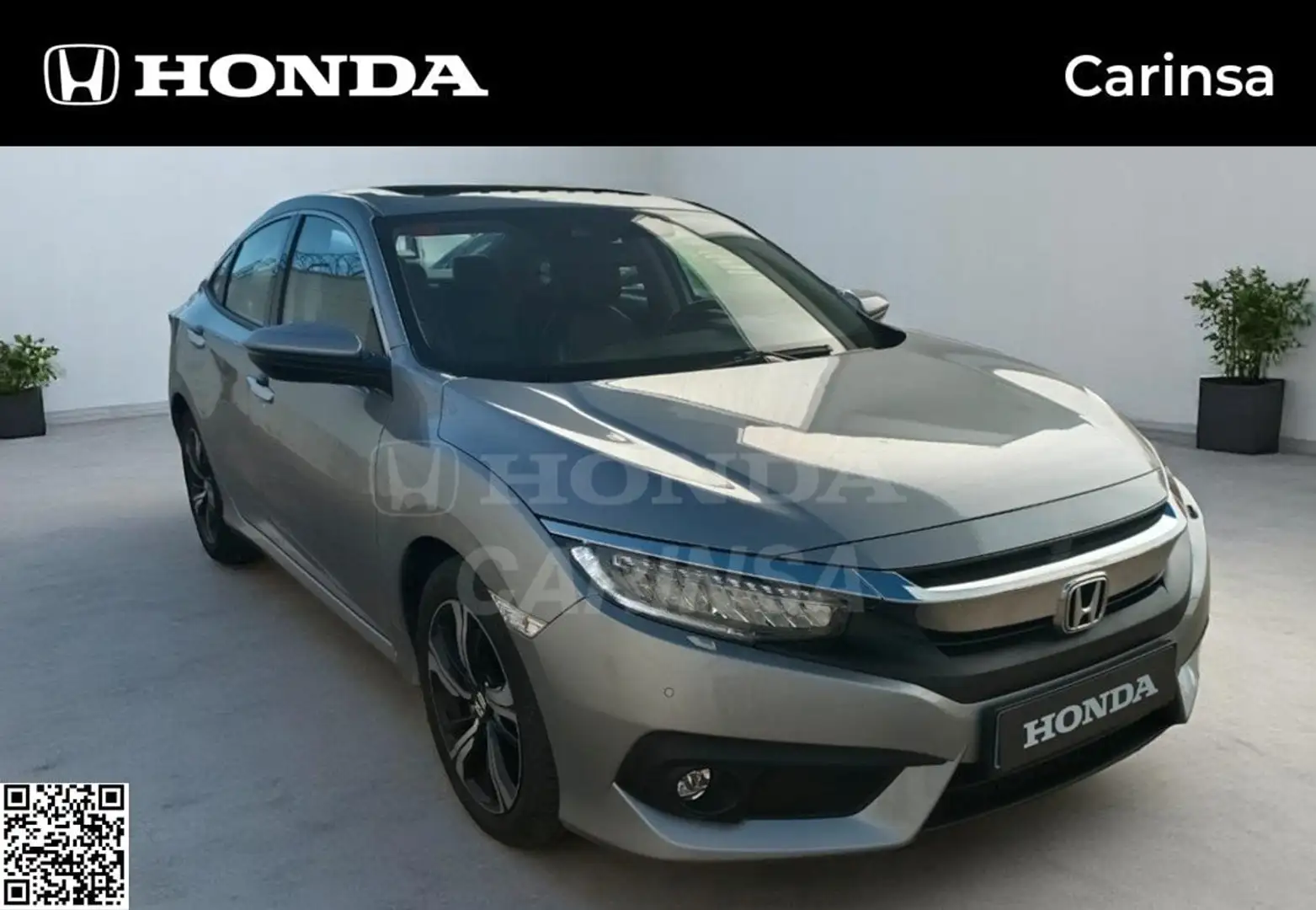 Honda Civic Sedán 1.6 i-DTEC Executive Grigio - 1