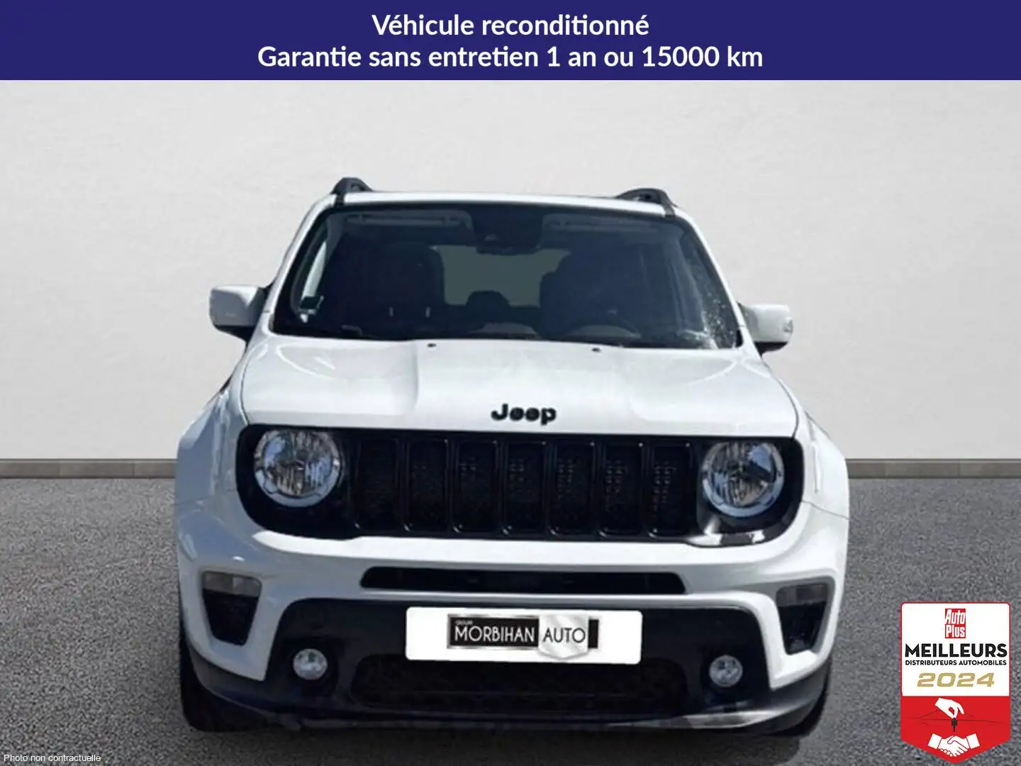 Jeep Renegade 1.3 turbo t4 190 ch phev bva6 4xe eawd limited Blanc - 2