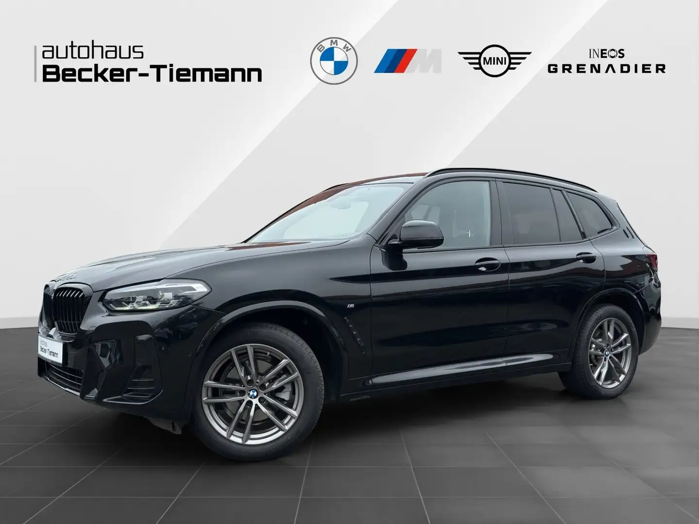 BMW X3 xDrive20d *AUT.*M SPORT*AHK*DA*LEDER*19ZOLL*KAMERA Negro - 1