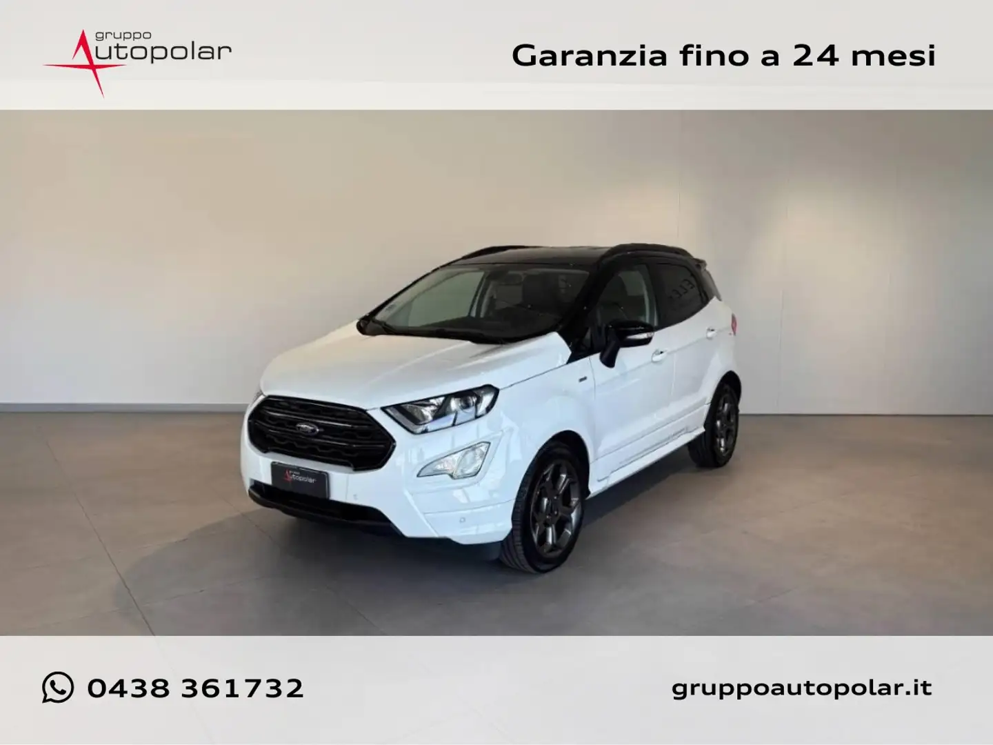 Ford EcoSport 1.5 TDCI ST-LINE S&S 100CV Wit - 1