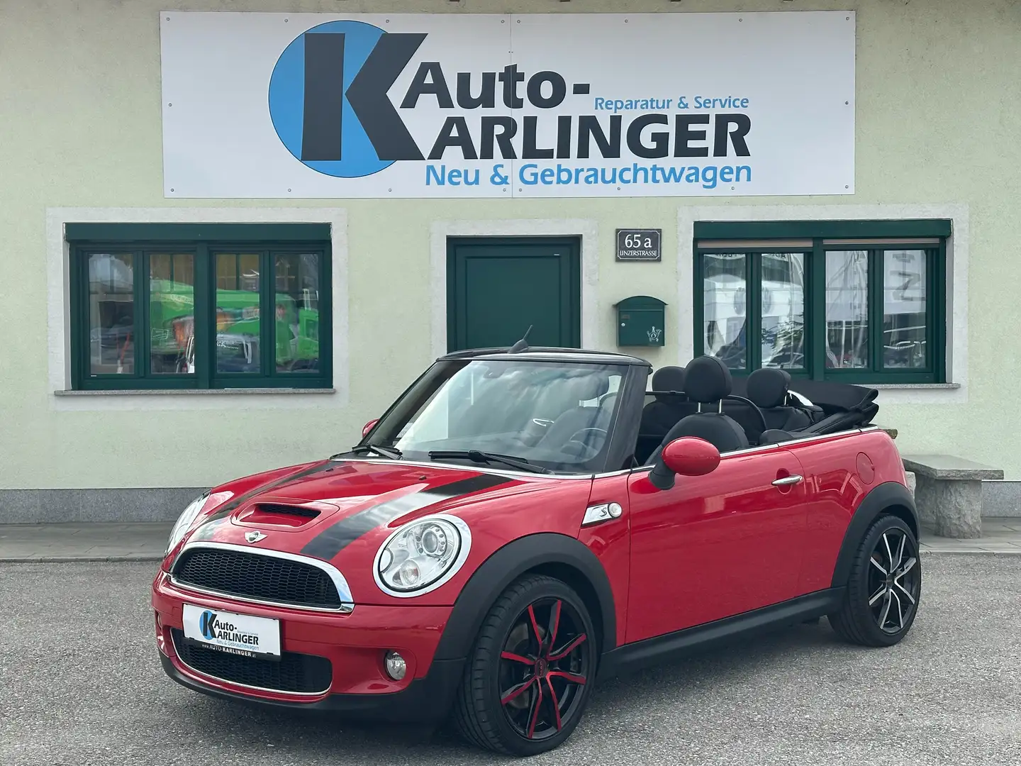 MINI Cooper S Cabrio 1,6 Austrian Chilli Aut. Rojo - 1