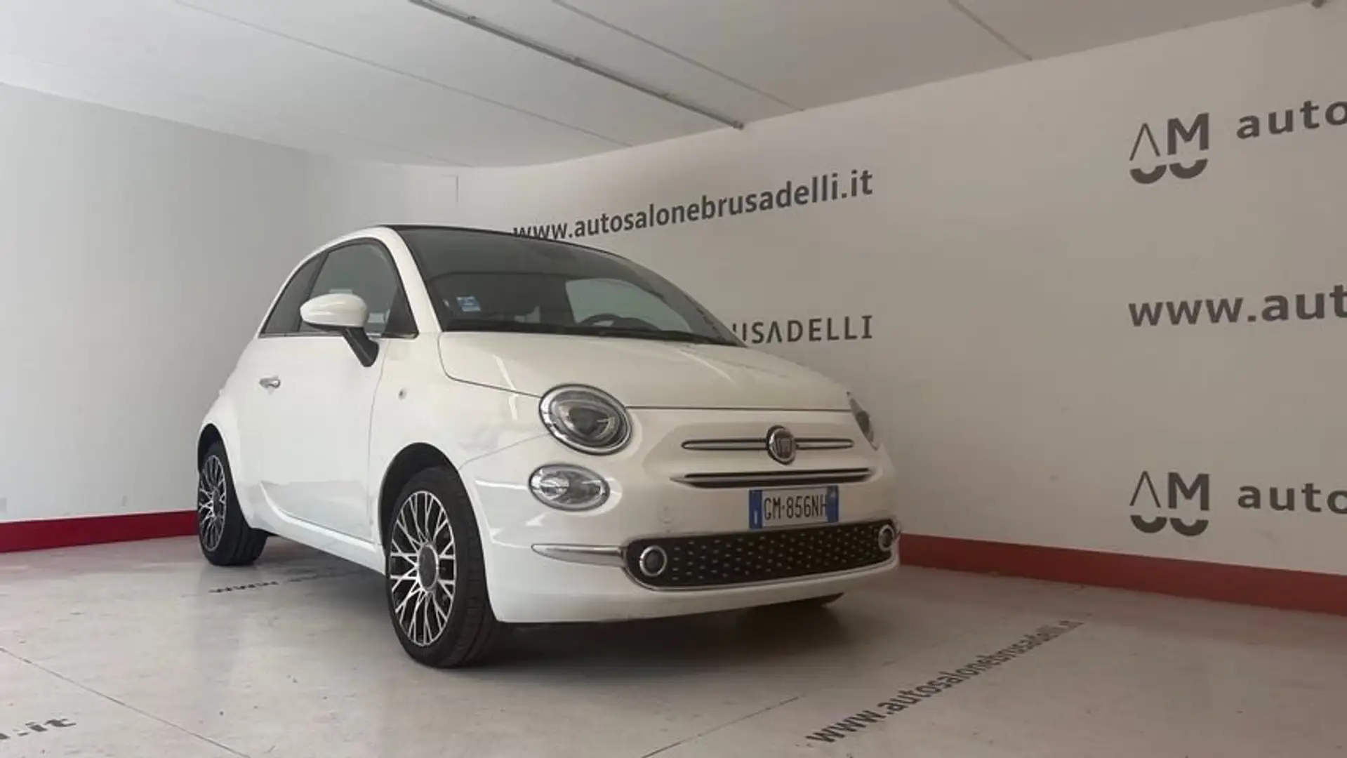Fiat 500C 1.0 Hybrid Dolcevita NAVI CARPLAY CLIMA AUTOM C.1 Bianco - 1