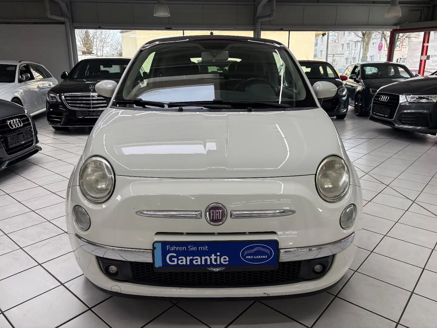 Fiat 500C Lounge 1.2 CABRIO PDC KLIMA Weiß - 2