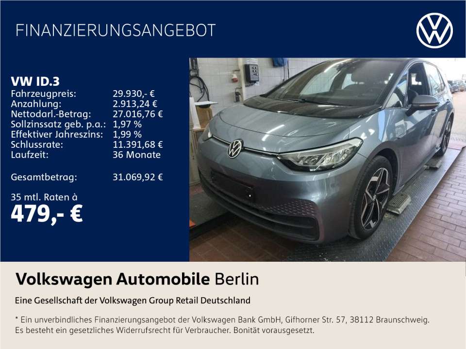 2022 Volkswagen ID3