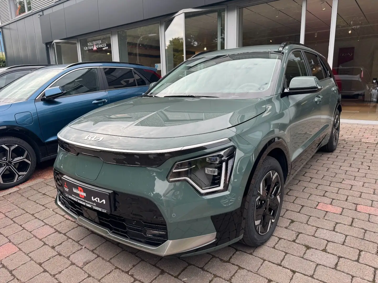 Kia Niro NIRO EV INS WP DW TEC REX SD Grün - 1