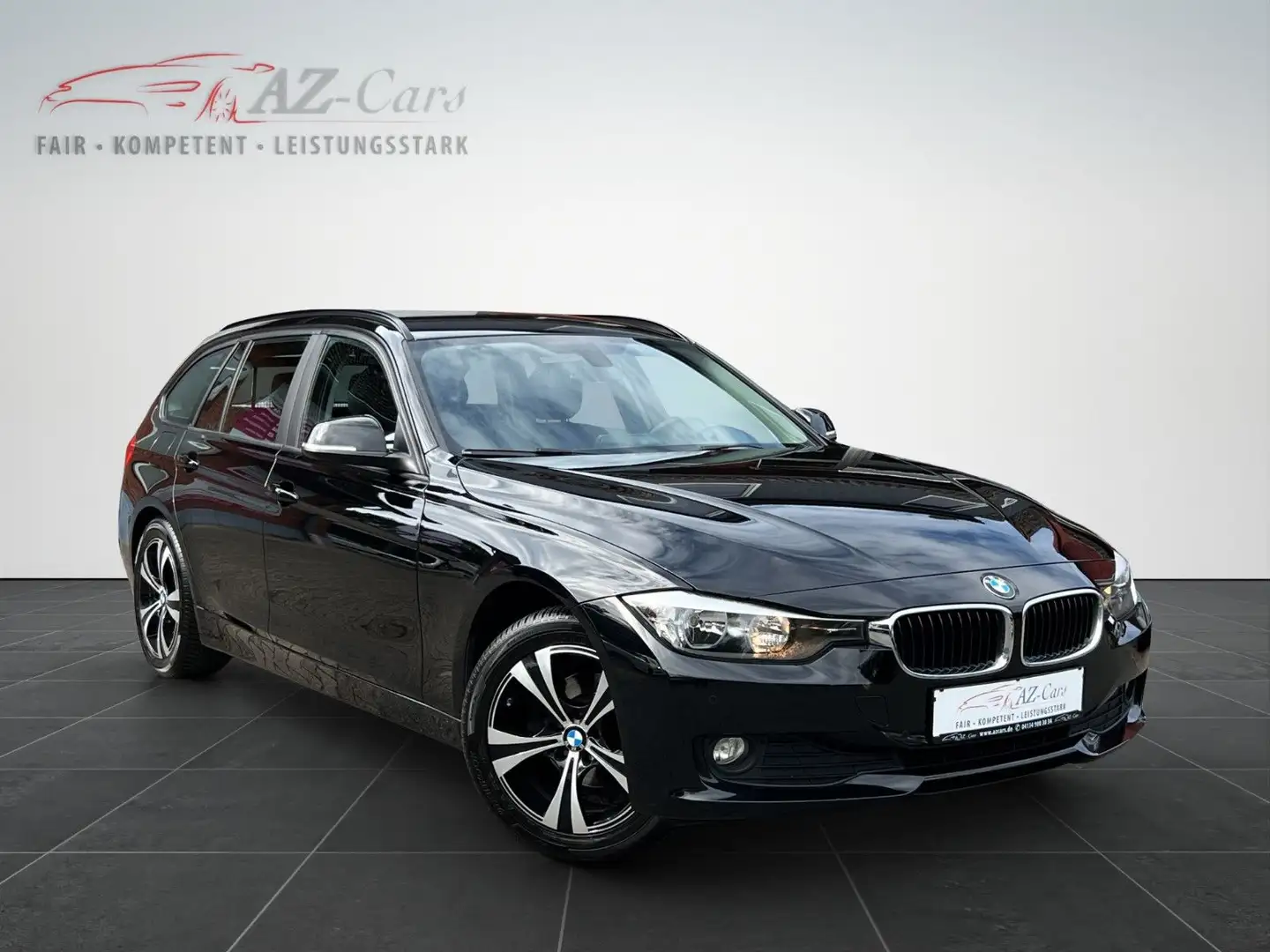BMW 316 i Touring F31*KLIMAAUT.*SHZ*PDC*AHK*GARANTIE* Schwarz - 1