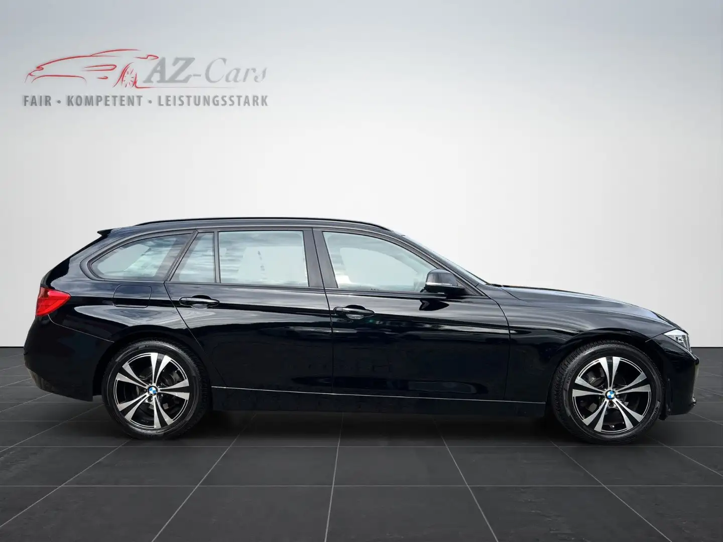 BMW 316 i Touring F31*KLIMAAUT.*SHZ*PDC*AHK*GARANTIE* Noir - 1
