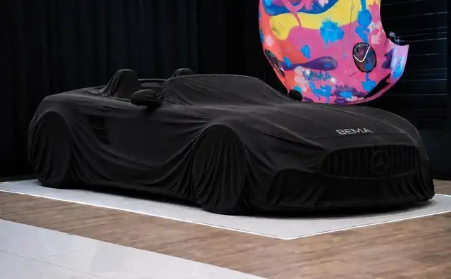 Mercedes-Benz Mercedes GTC Roadster cabriolet V8 4.0L 557 CV | Origine France Carbone Burmester Gris MAT
