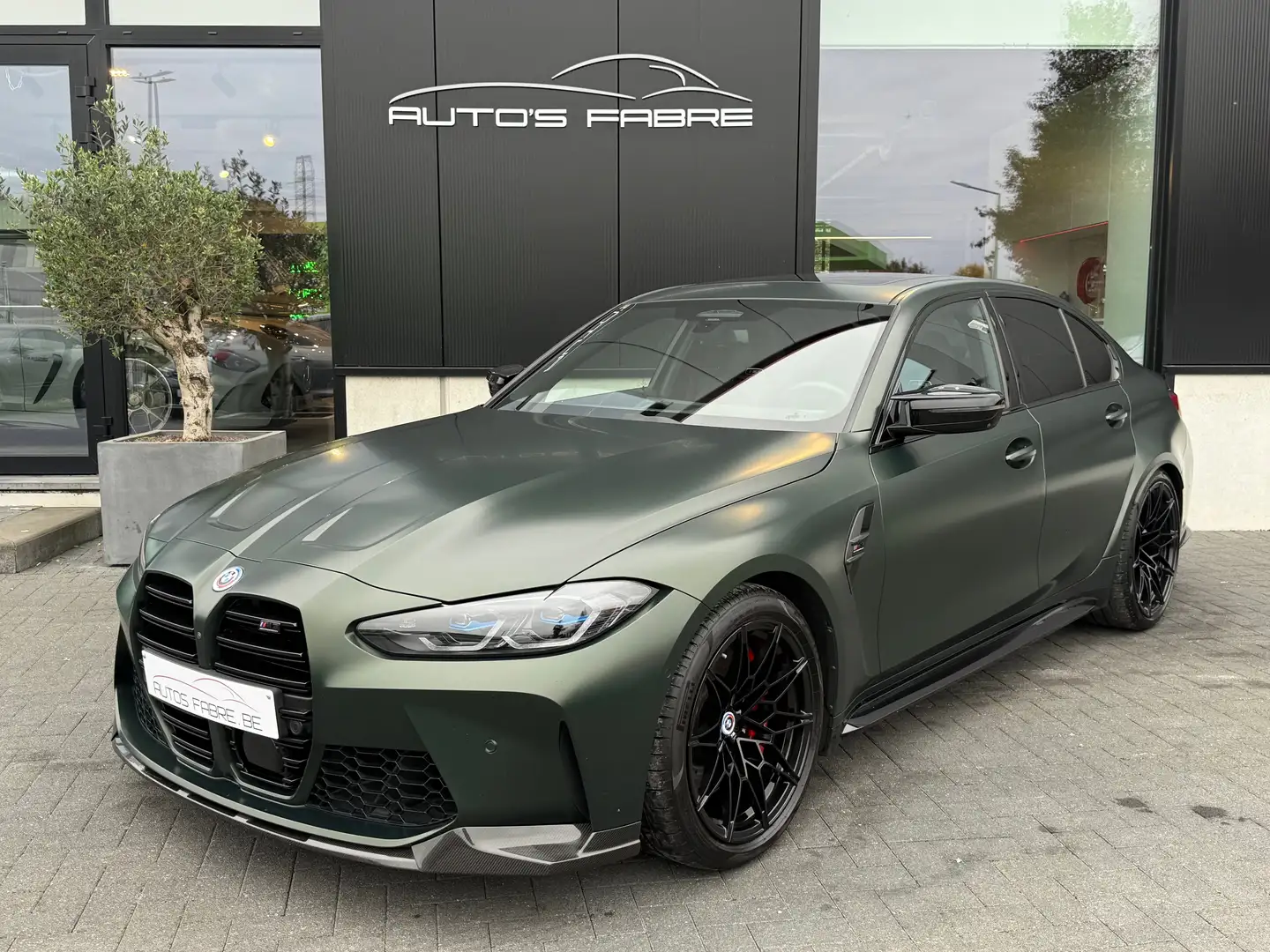 BMW M3 Competition M xDrive Frozen Deep Green Metallic Verde - 1