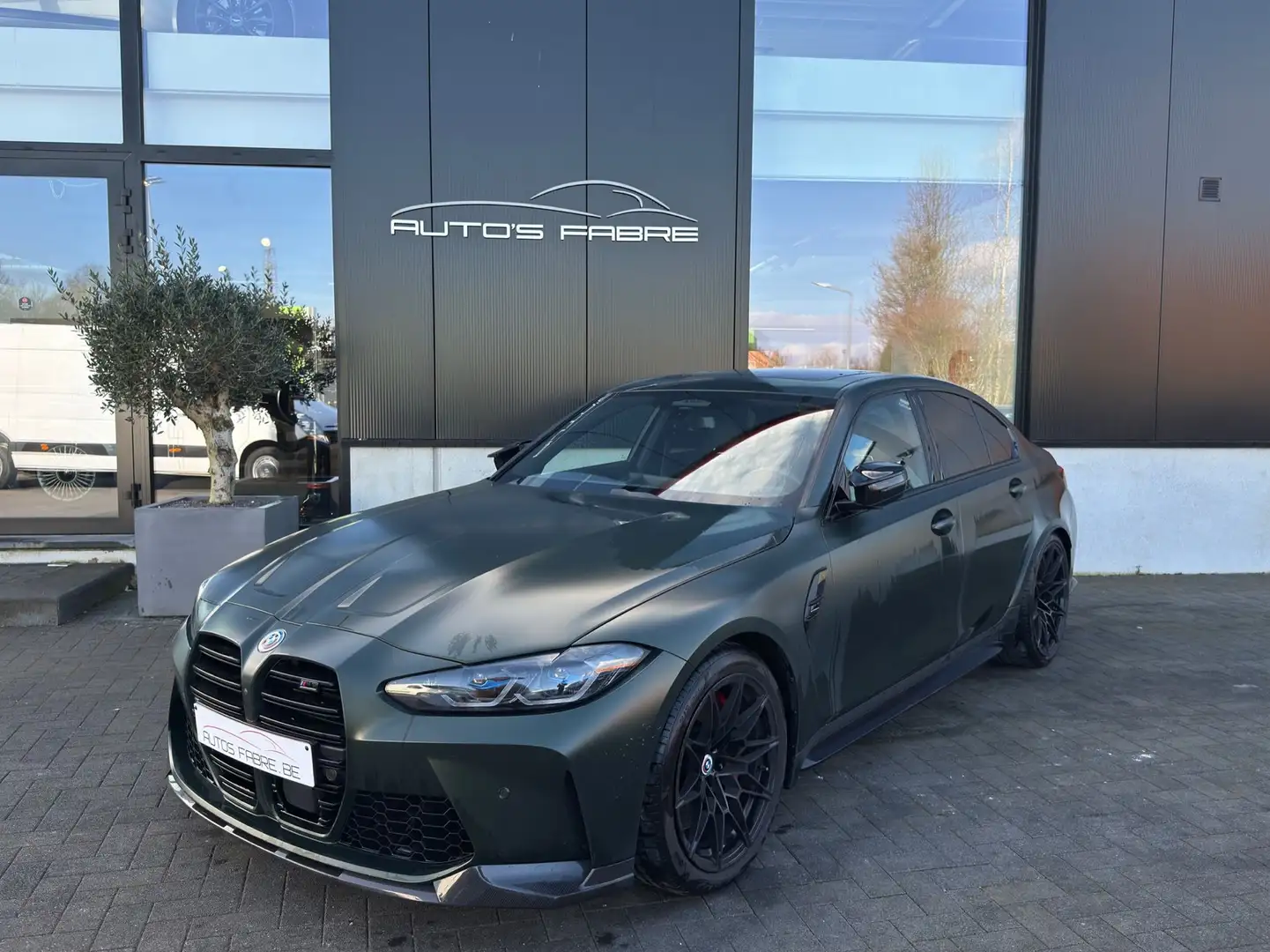 BMW M3 Competition M xDrive Frozen Deep Green Metallic Verde - 1