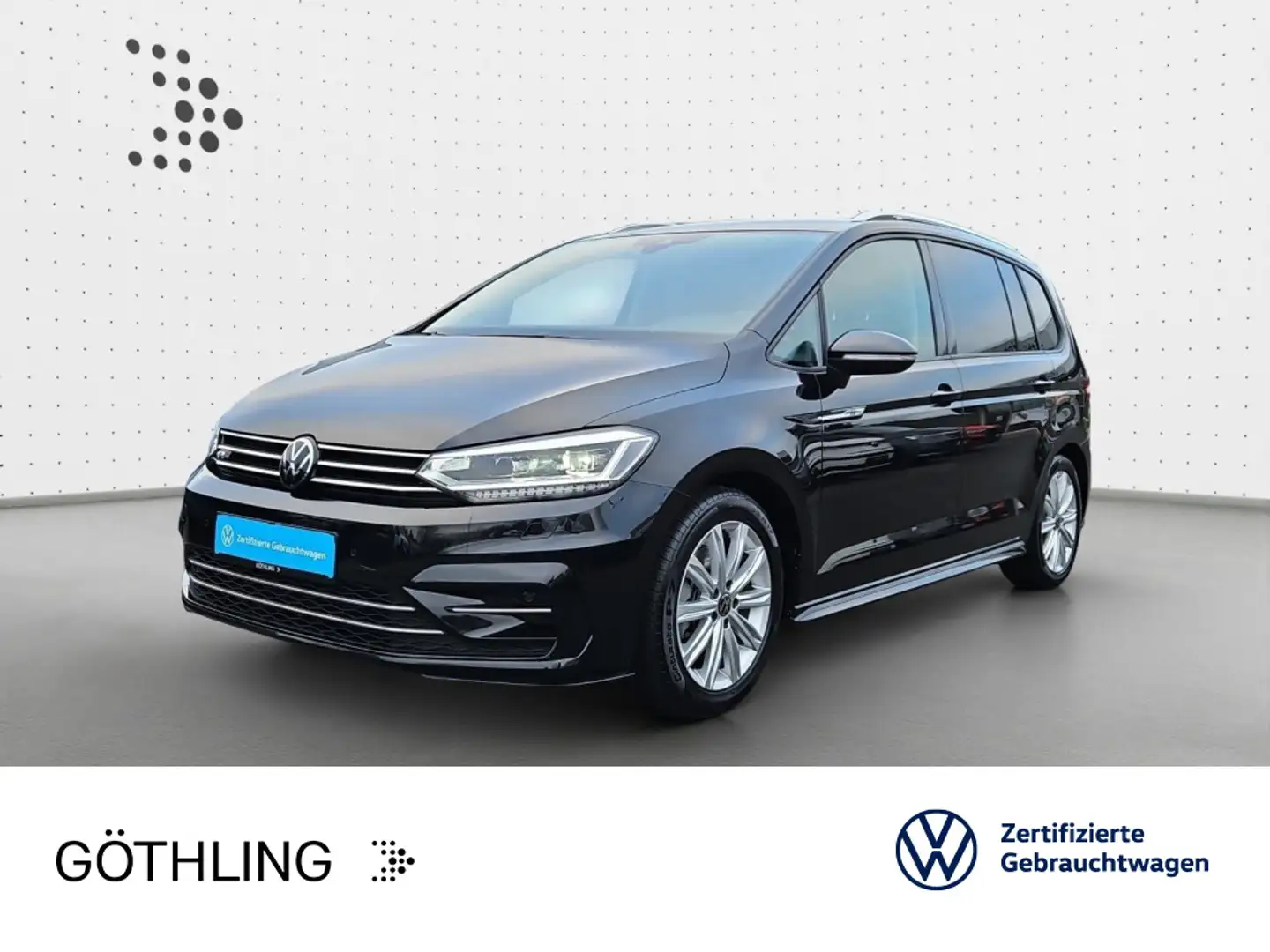 Volkswagen Touran R-Line 1.5 TSI DSG*NAVI*KAM*LED*IQ-Drive* Schwarz - 1