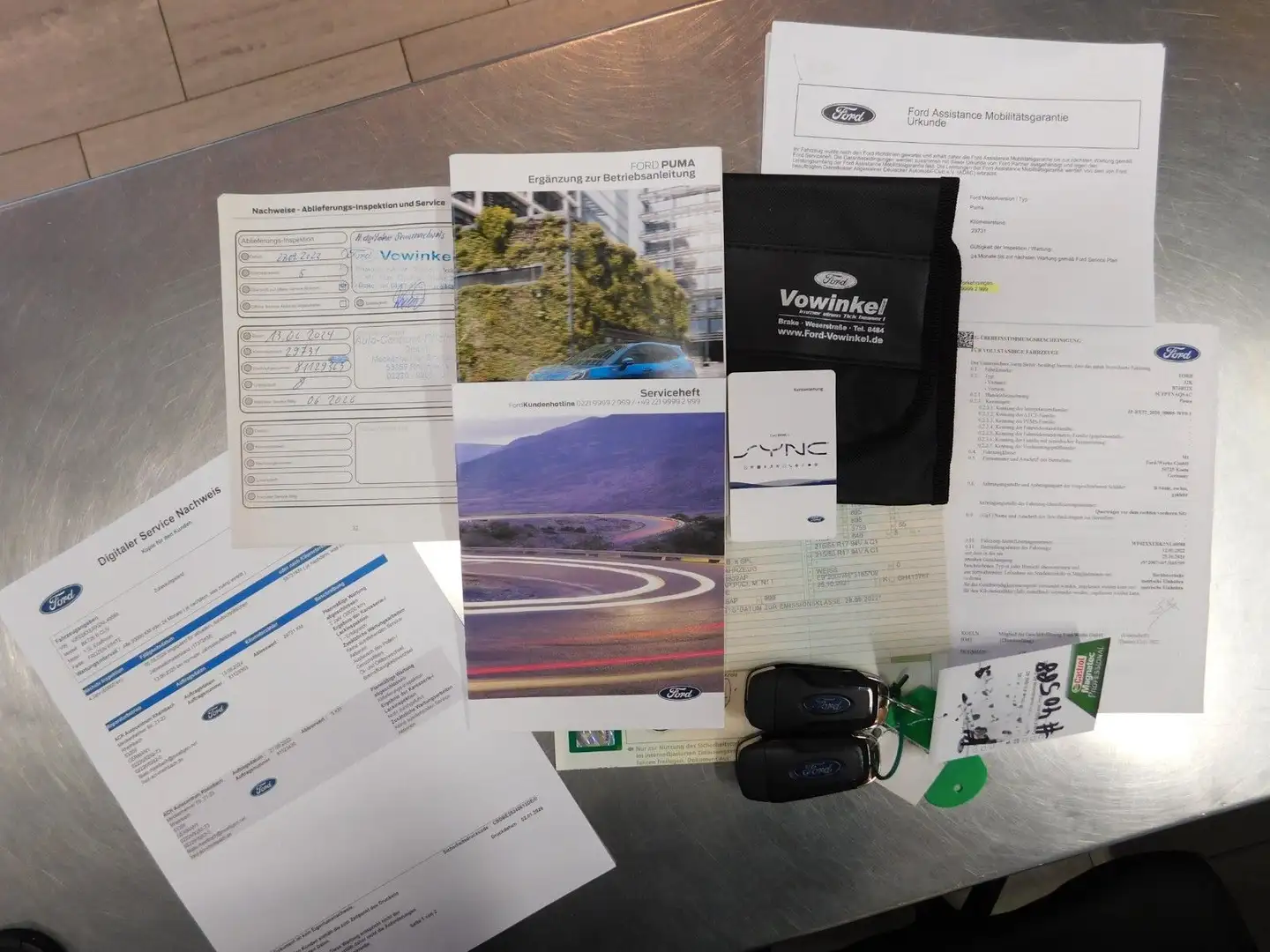 Ford Puma PUMA TITANIUM 1.0 EcoBoost MHEV+PDC+WinterPaket Blanc - 2