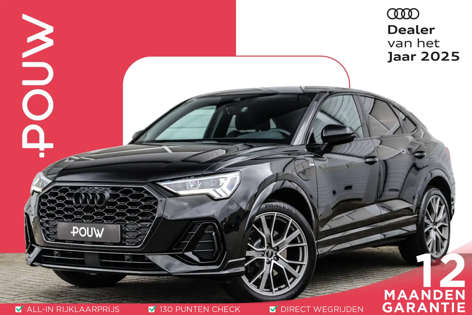 Audi Q3 Sportback 45 TFSIe 245pk S-Line Edition | SONOS | Noir - 1