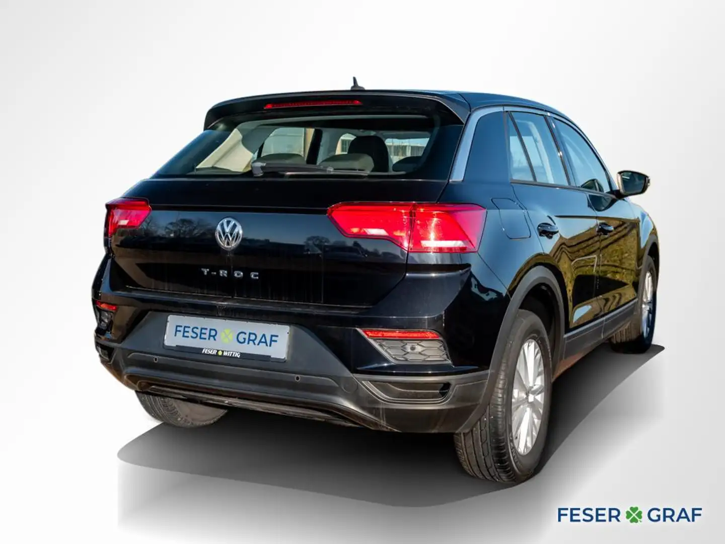 Volkswagen T-Roc 1.6 TDI NAVI/Tel/2xPDC/DAB/Sitzh/LM16" Noir - 2