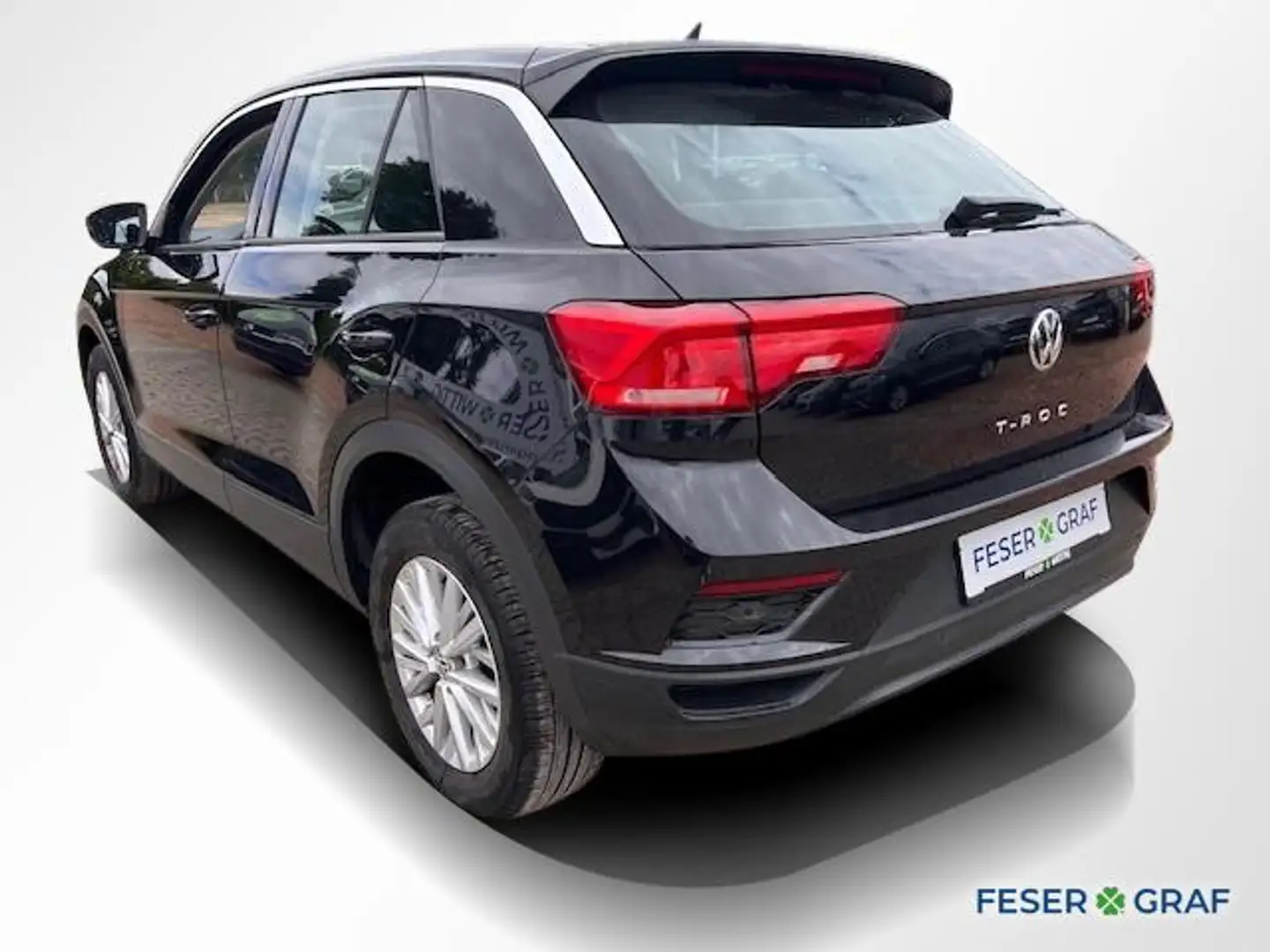 Volkswagen T-Roc 1.6 TDI NAVI/Tel/2xPDC/DAB/Sitzh/LM16" Noir - 2