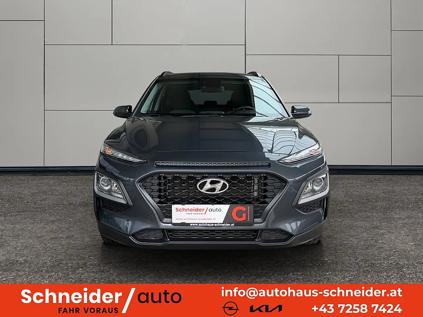 Hyundai KONA Kona 1,0 T-GDi 2WD Level 3 Plus Grau - 2
