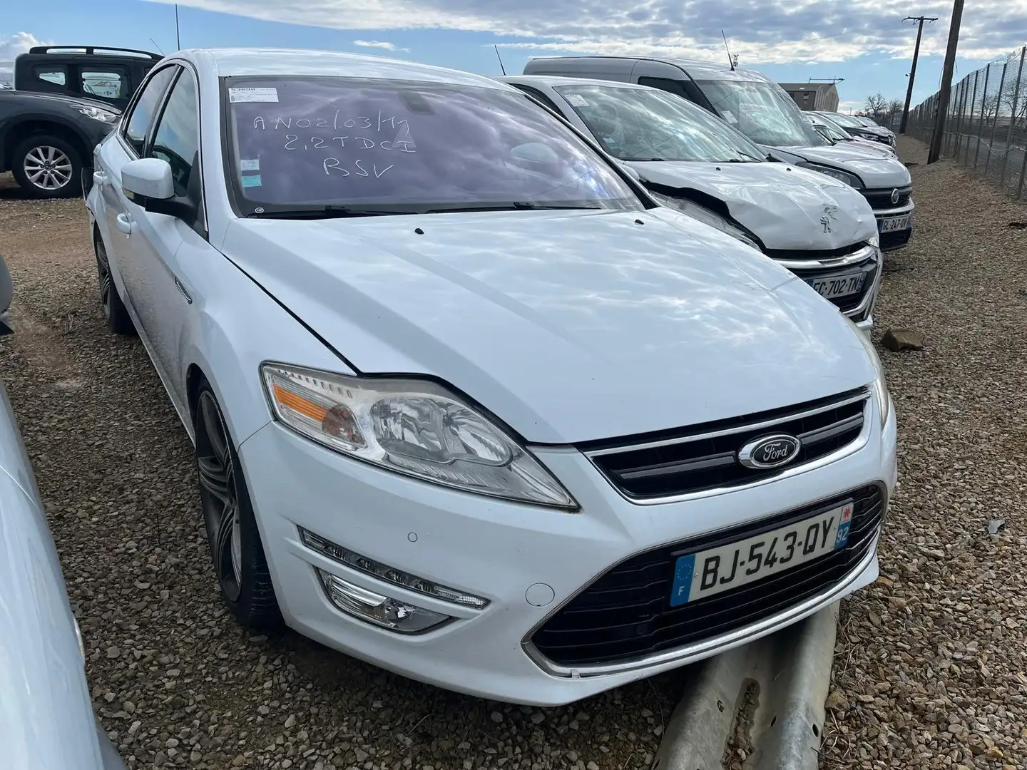 Ford Mondeo Mondeo 2.2 TDCi 200 Titanium / BJ543 Blanc - 1