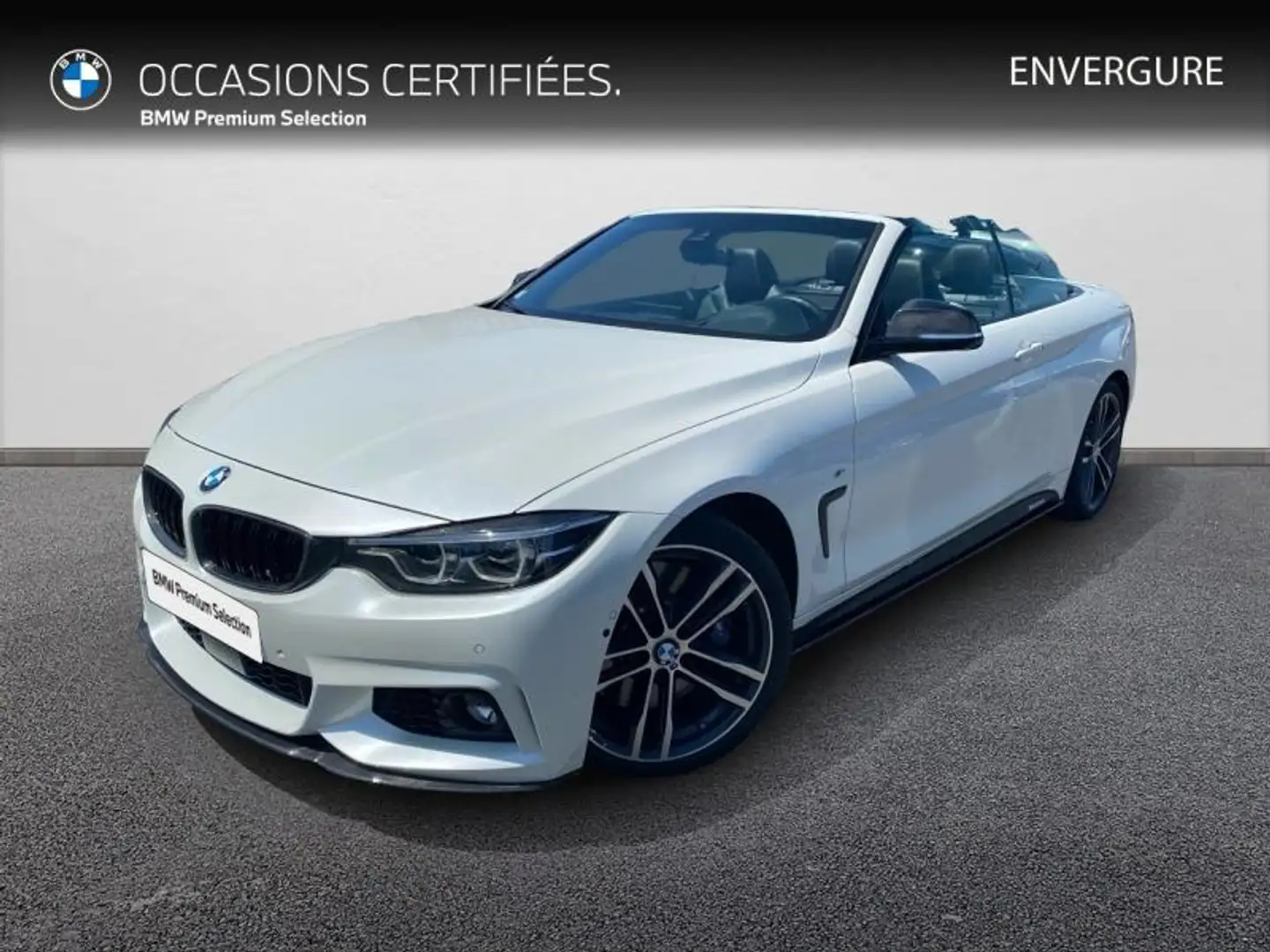 BMW 440 440iA 326ch M Sport Euro6d-T Blanc - 1