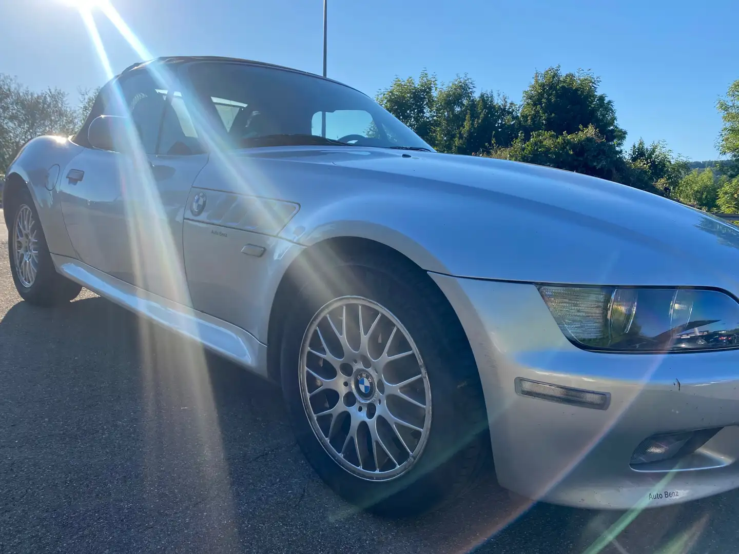 BMW Z3 Roadster Z3 *** 1.9 ***EL.VERDECK***ALU Argento - 1
