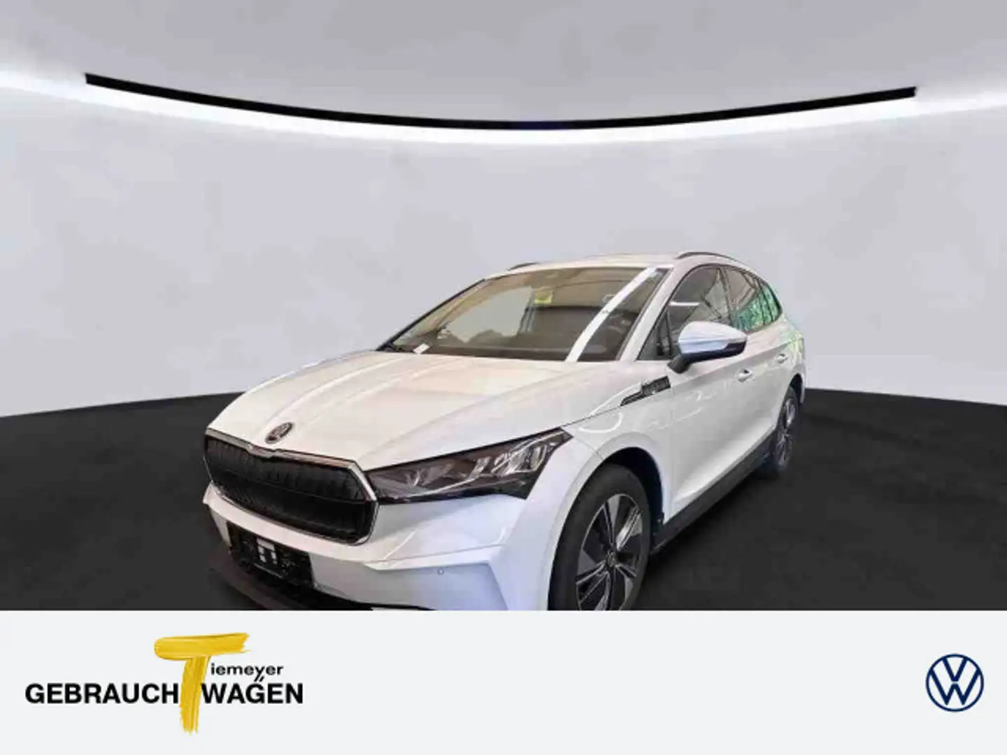 Skoda Enyaq 60 LOFT LM19 NAVI AHK KAMERA Weiß - 1