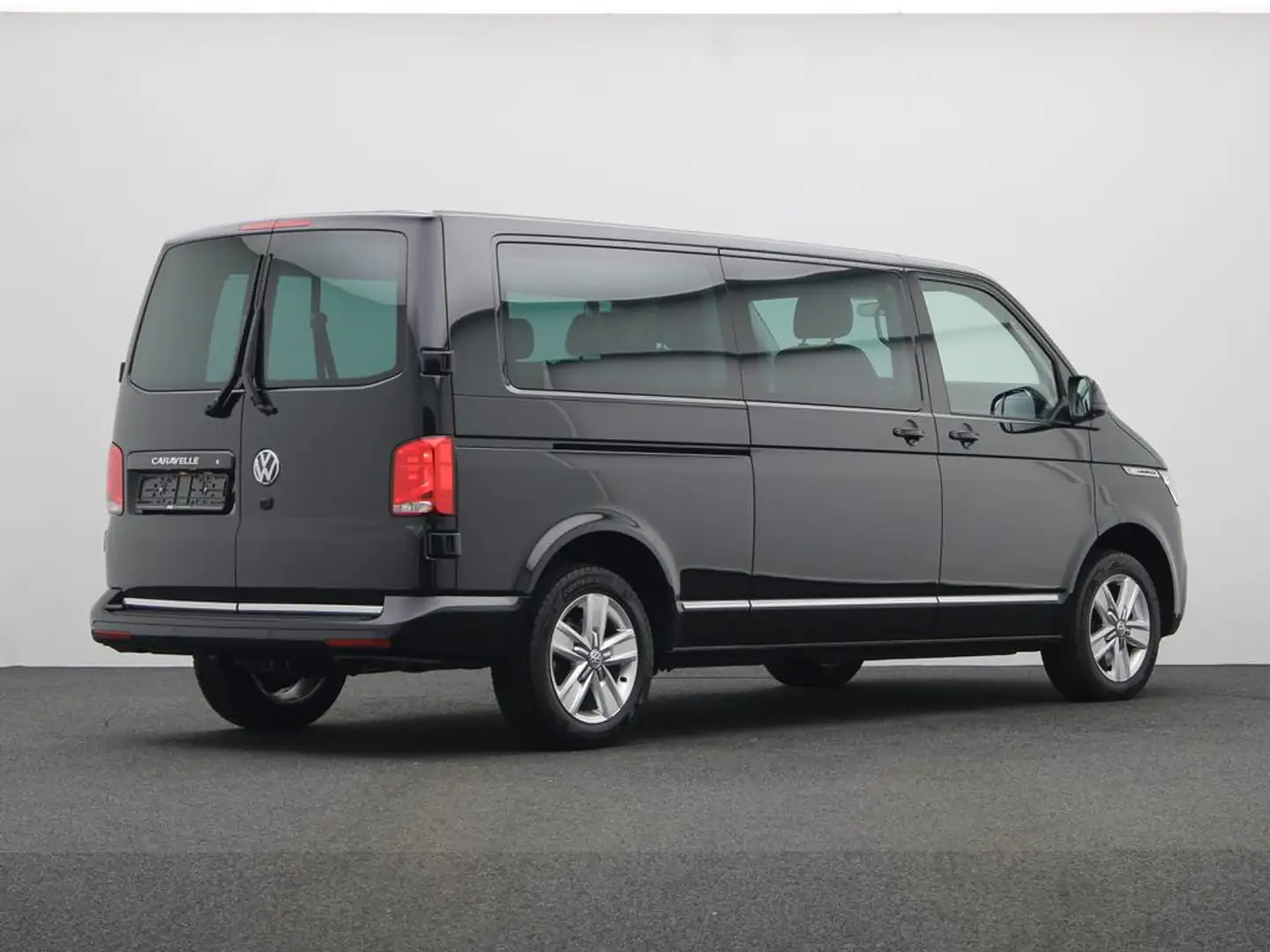 Volkswagen T6 Transporter HIGHLINE 2.0 TDi 204 PK DSG  8 zitplaatsen Чорний - 2