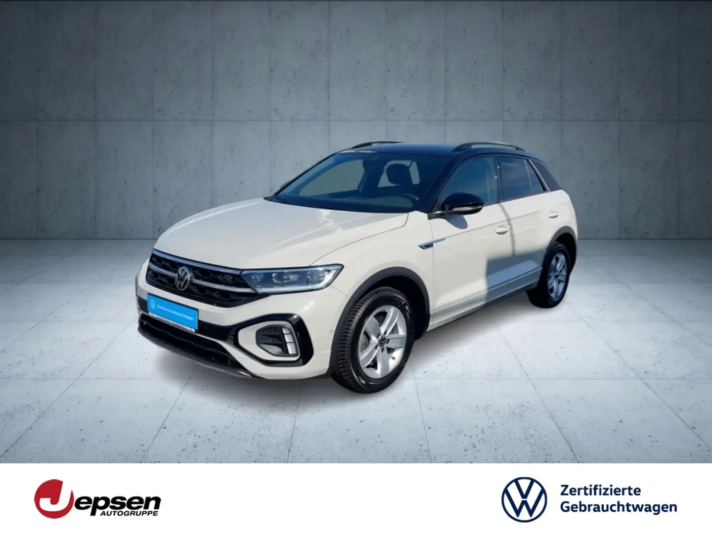 Volkswagen T-Roc R-Line 1.5 TSI DSG ACC+ParkAss+LM+el.Heckkl Grau - 1