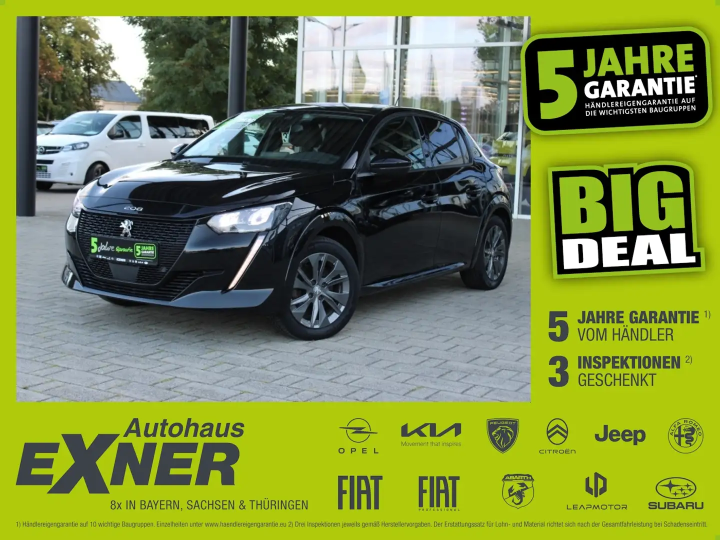 Peugeot 208 e ALLURE PACK LED+SHZ+Winterp.+Kam.+KlimaA Schwarz - 1