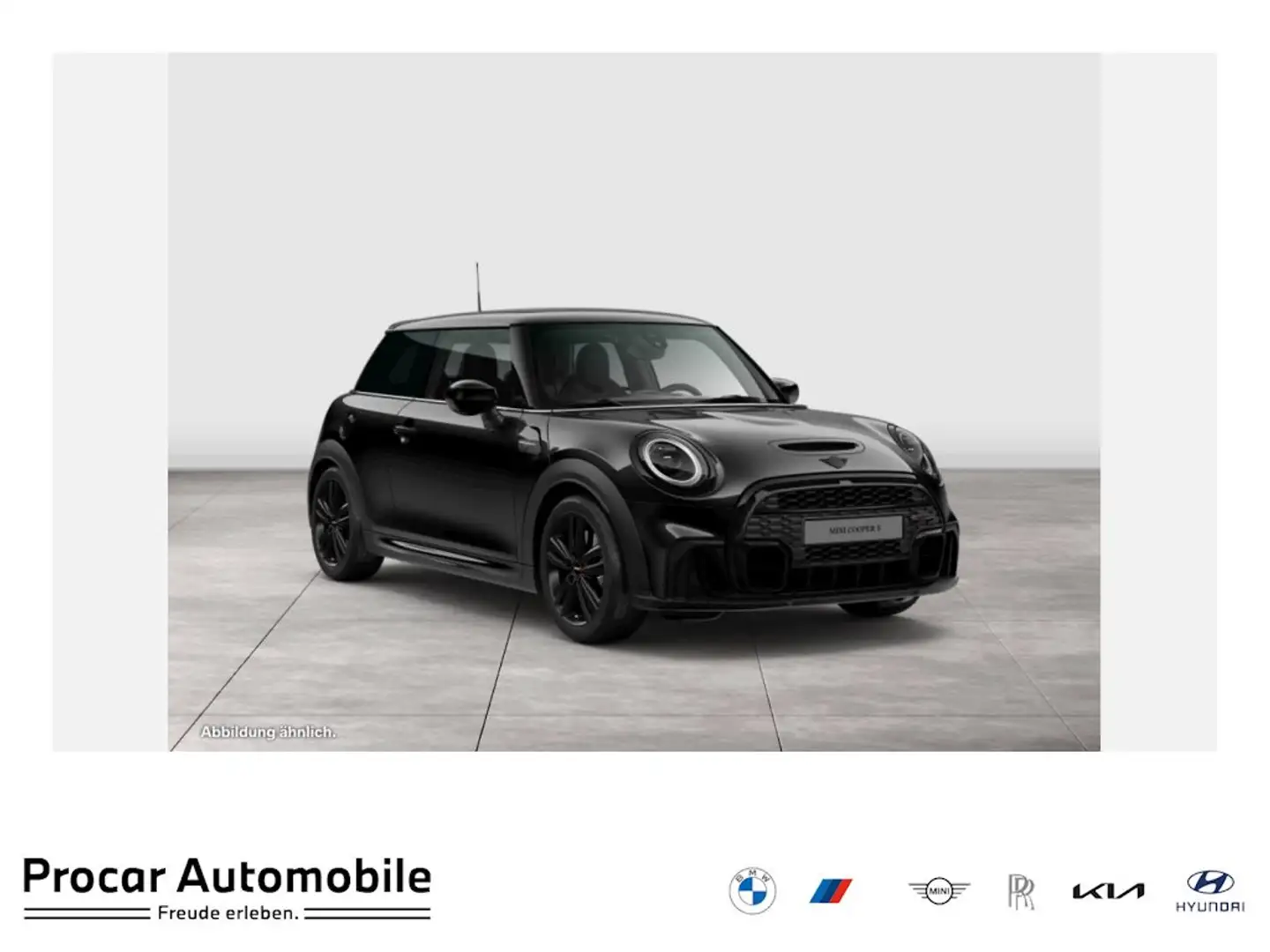 MINI Cooper S 3-Türer JCW+LED+PDC+DAB+KLIMA+CARPLAY Schwarz - 1
