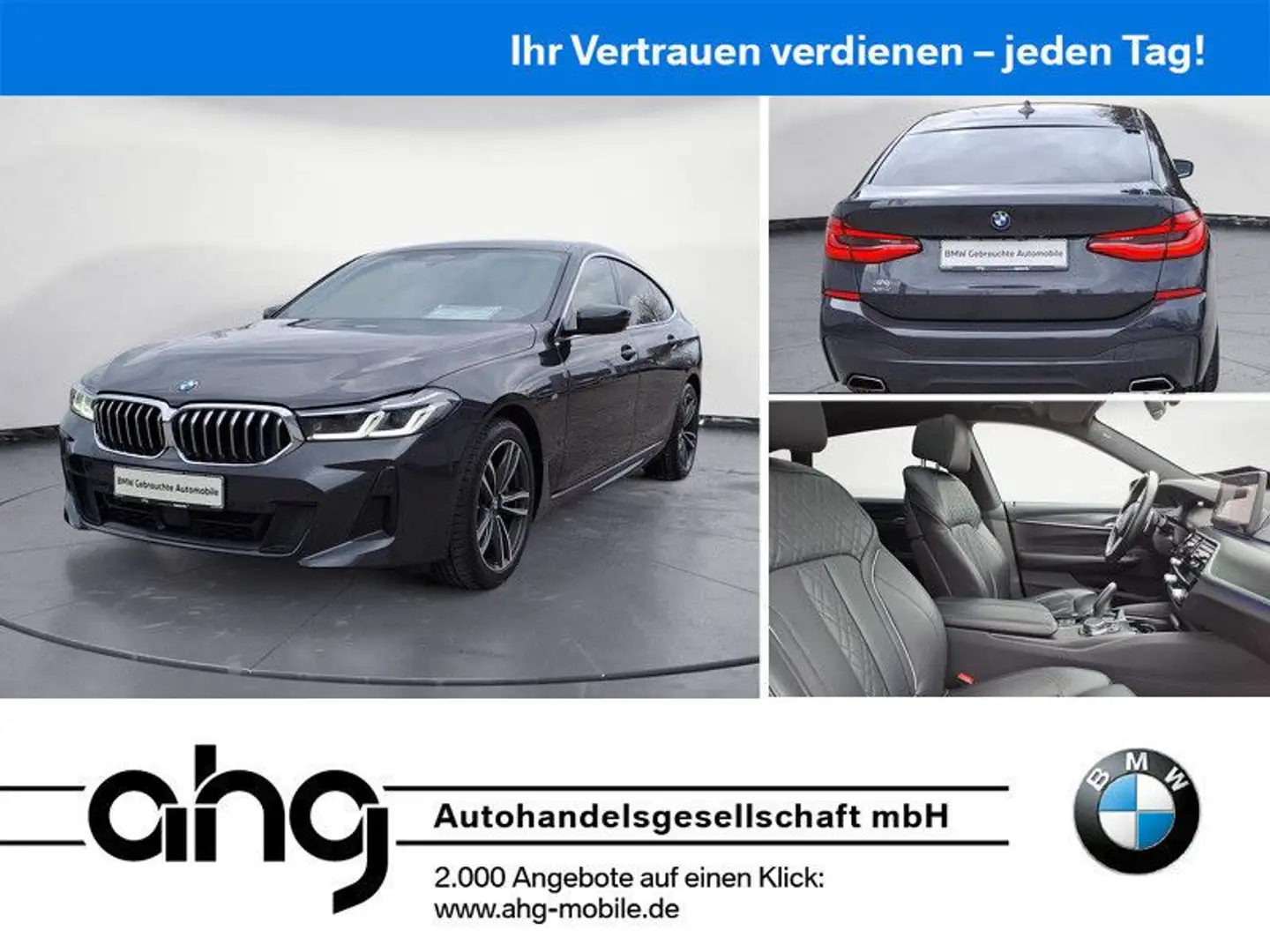 BMW 630 630d xDrive Gran Turismo M Sport Laserlicht Head Gri - 1