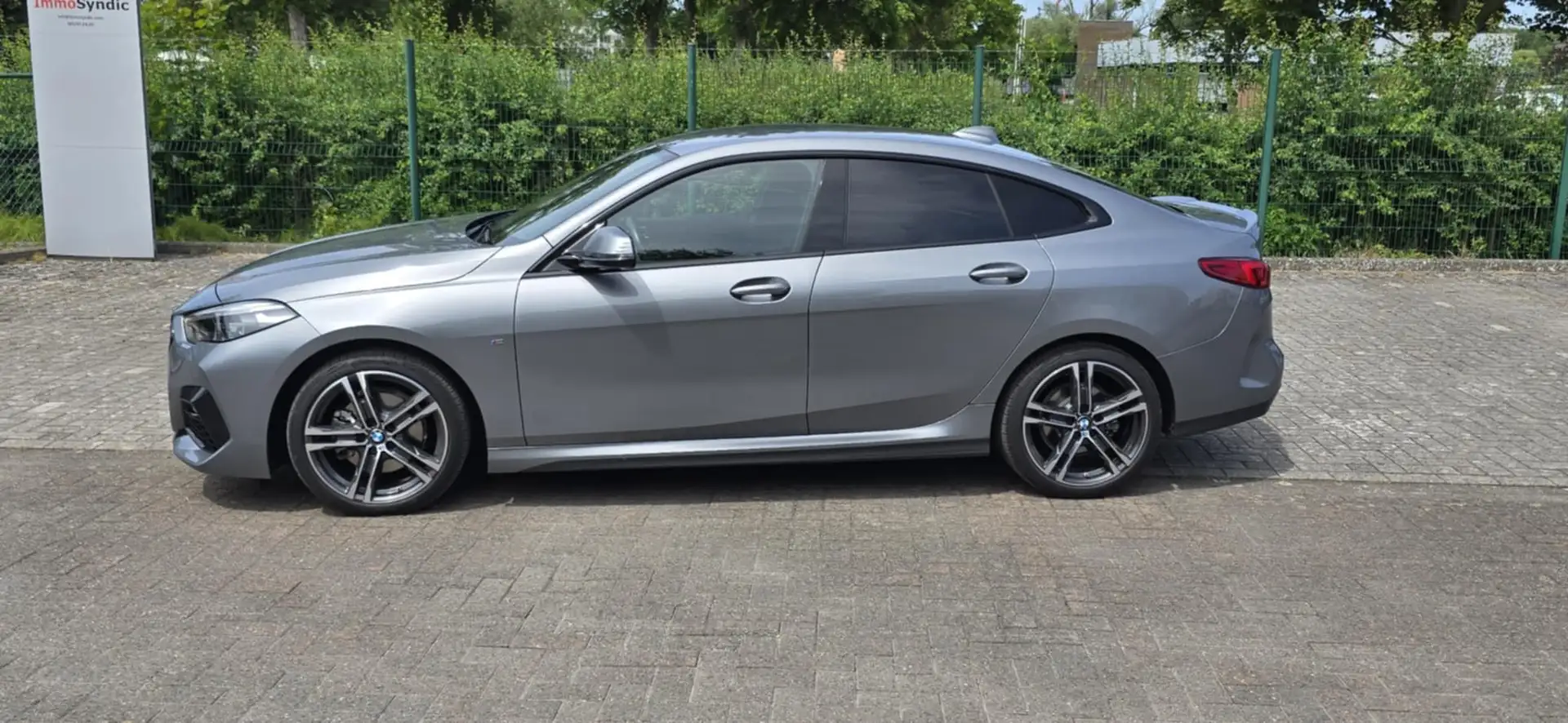 BMW 218 Gran Coupé 218iA OPF Argent - 2