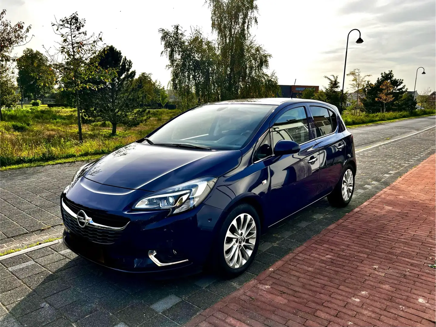 Opel Corsa-e 1.0 Turbo Cosmo Blu/Azzurro - 1